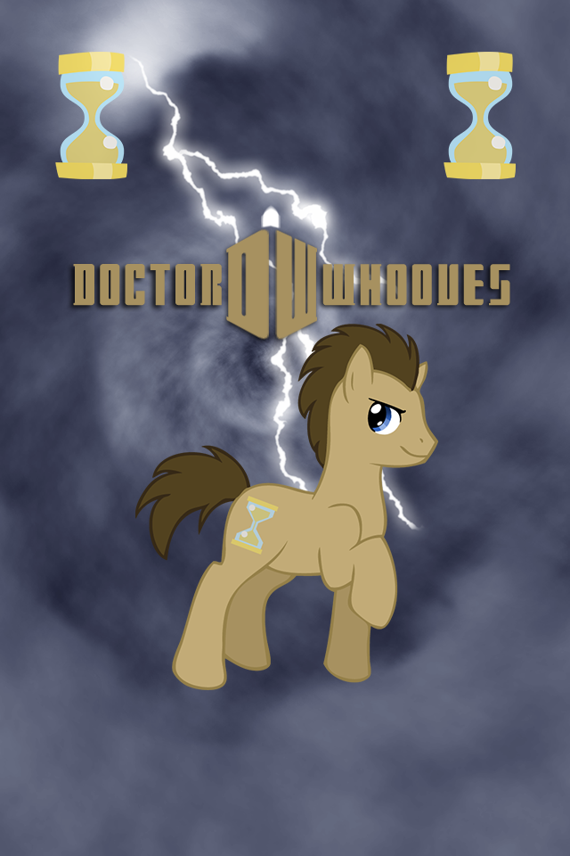 Dr Whooves Iphone BG by Tecknojock