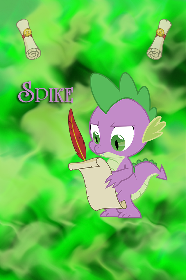 Spike Iphone BG by Tecknojock