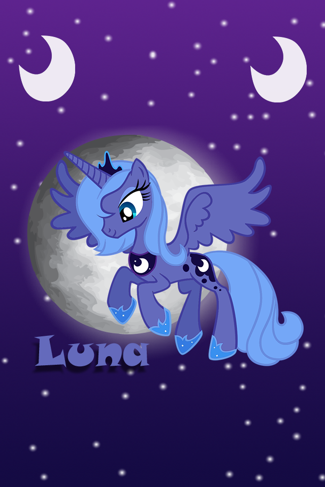 Luna Iphone BG by Tecknojock