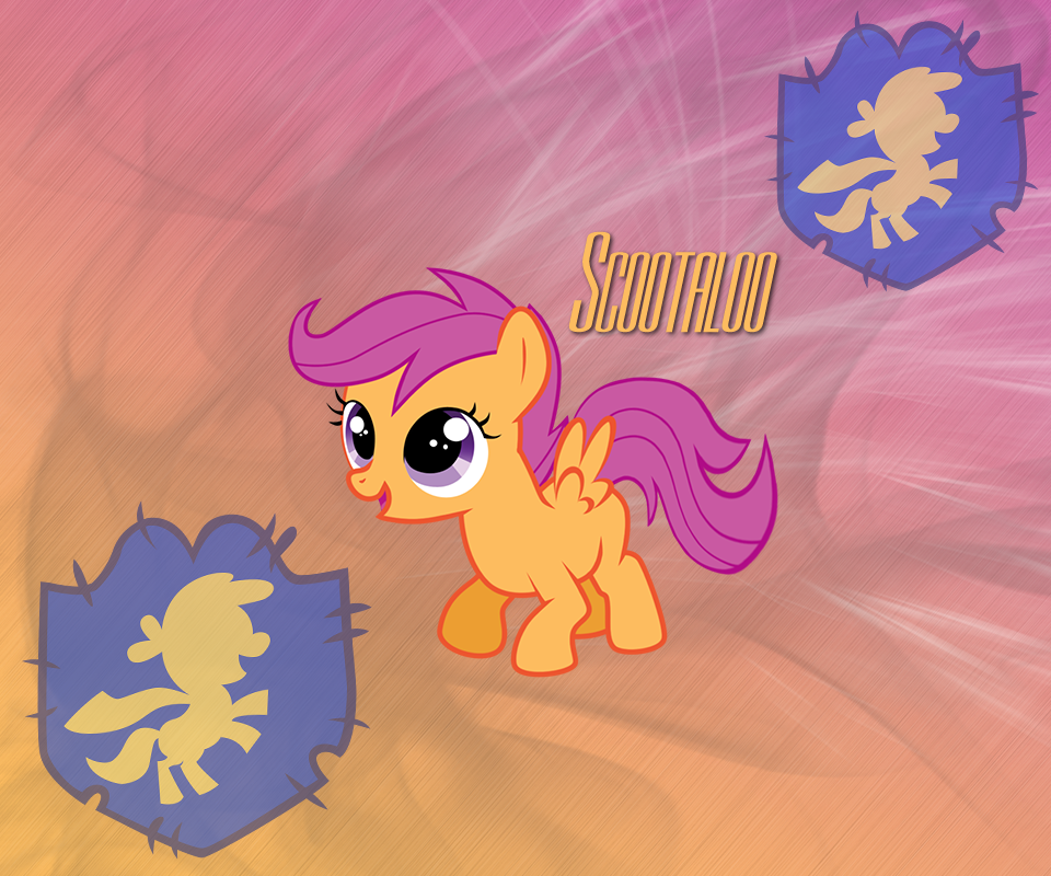 Scootaloo Android 960x800 BG by Tecknojock