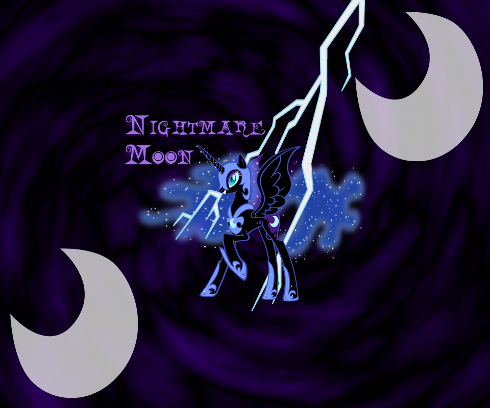 Nightmare Moon Android 960x800 by Tecknojock