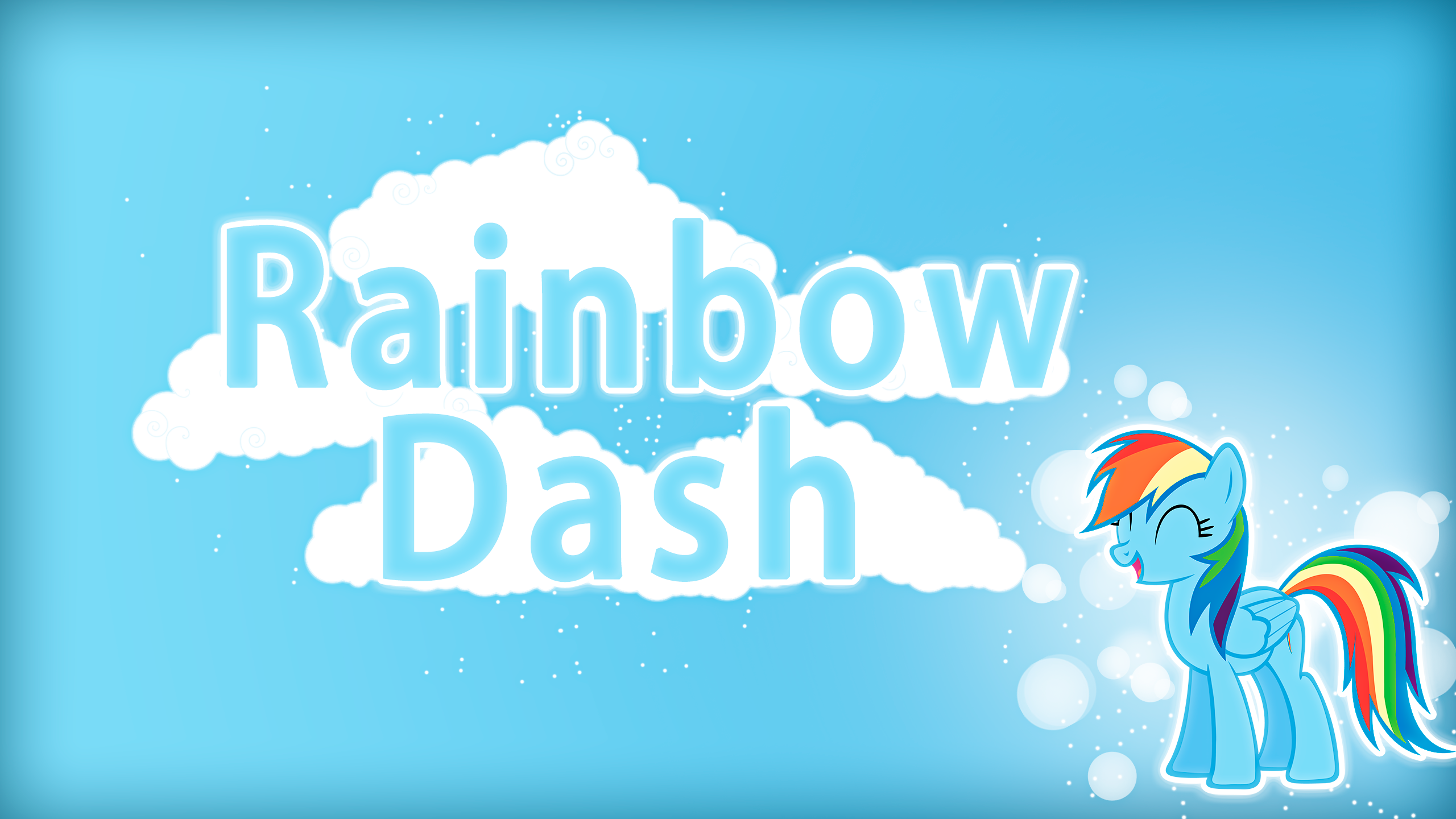 Rainbow Dash Wallpaper by alanfernandoflores01