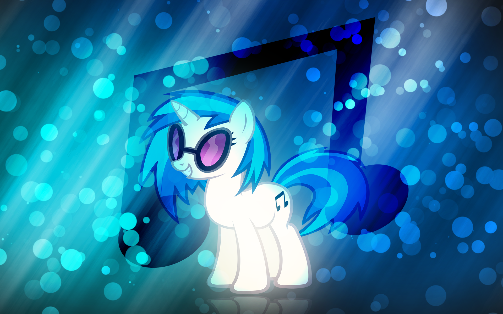 Vinyl Scratch Wallpaper by SlurpyNom