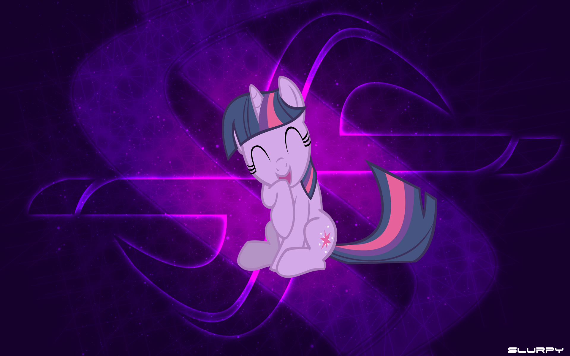 Twilight Sparkle Wallpaper V2 by SlurpyNom