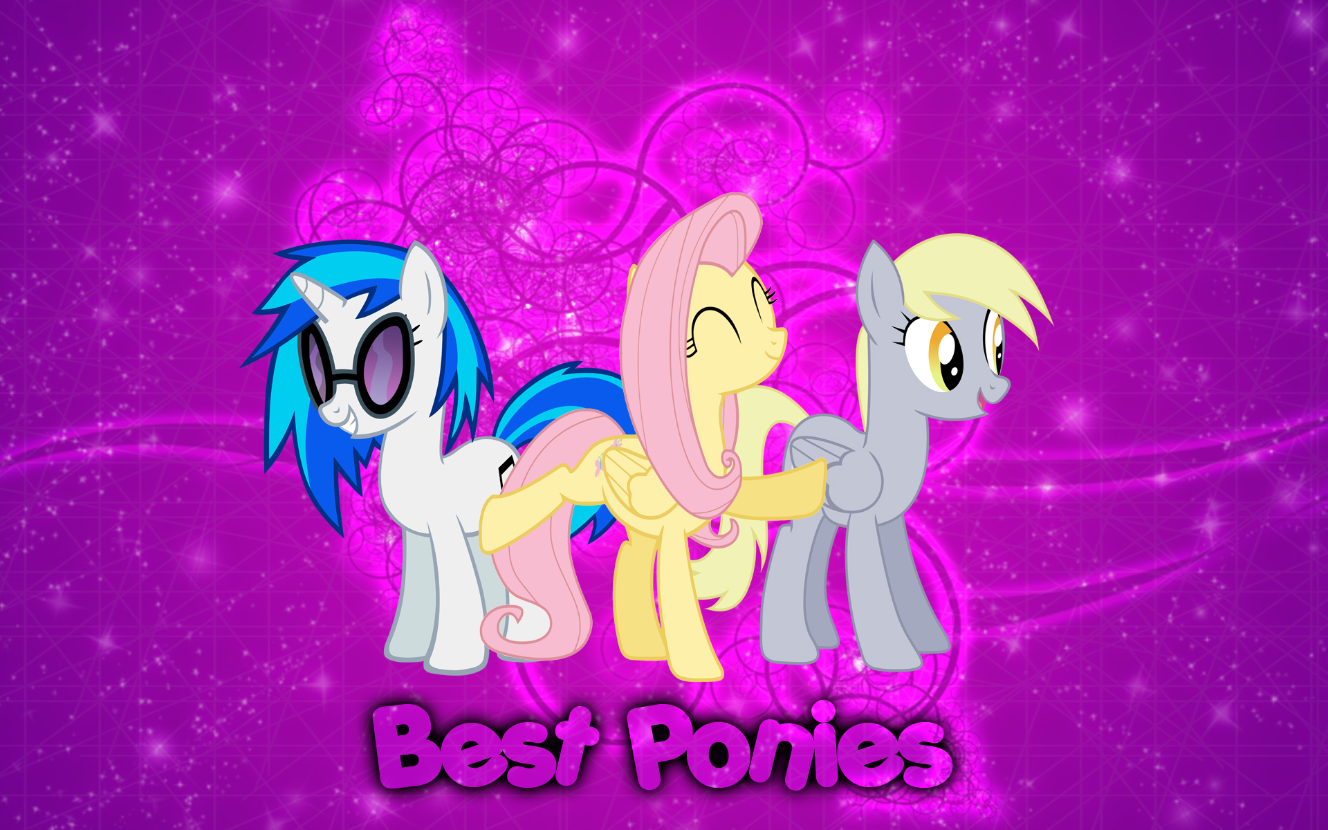 Best Ponies Wallpaper ( Request ) by SlurpyNom