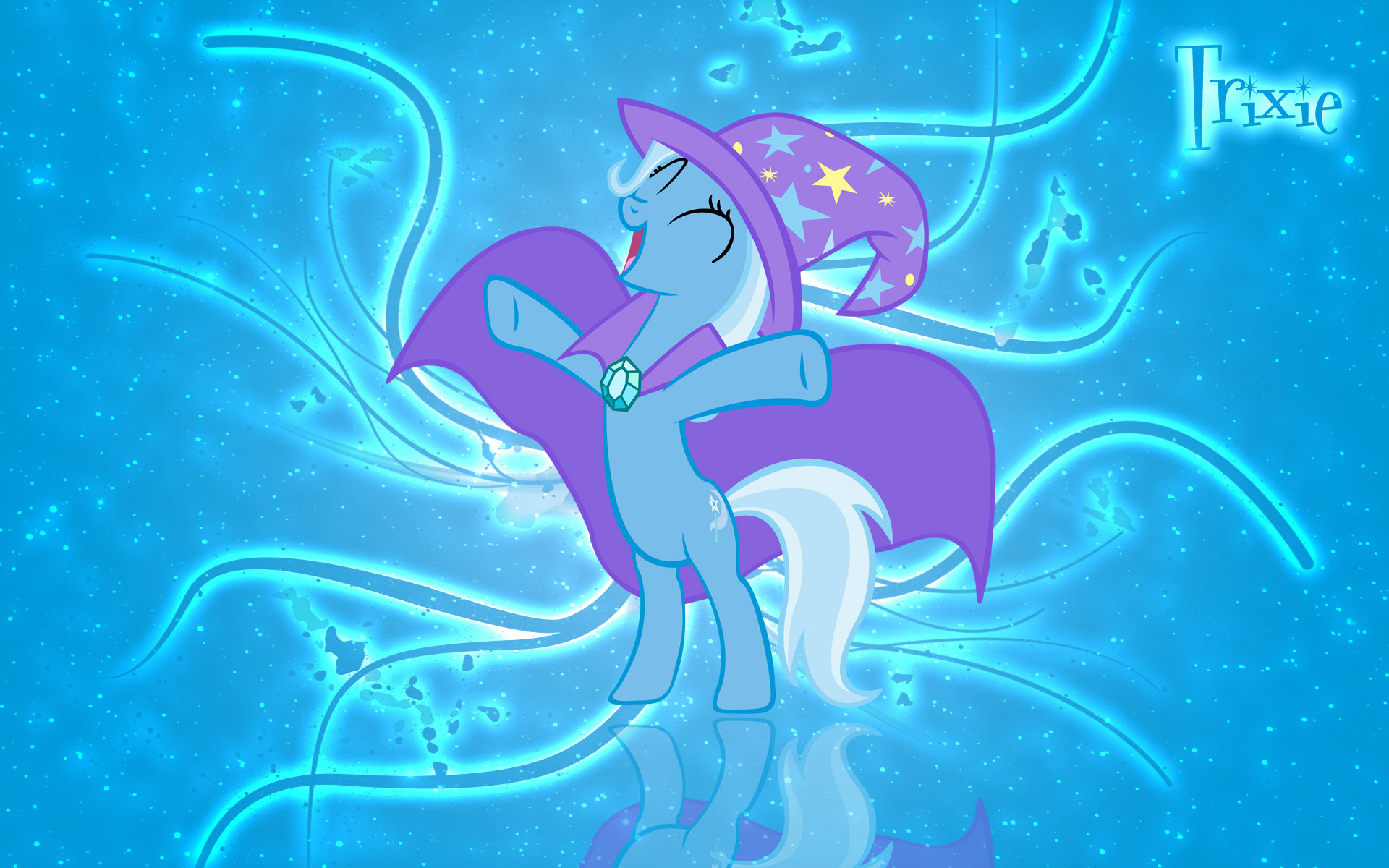 The Great and Powerful Trixie wallpaper by SlurpyNom