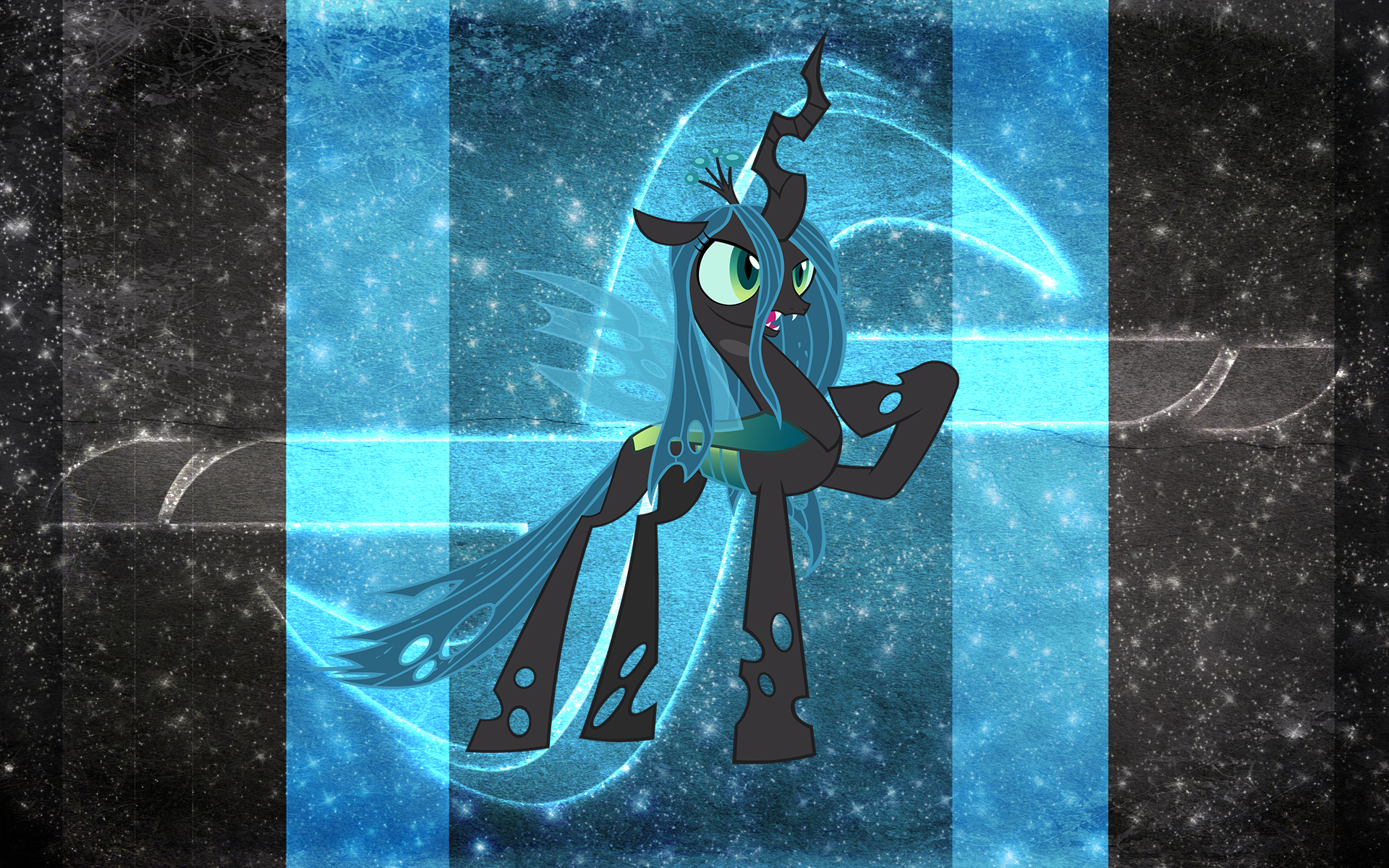 Queen Chrysalis Wallpaper by SlurpyNom