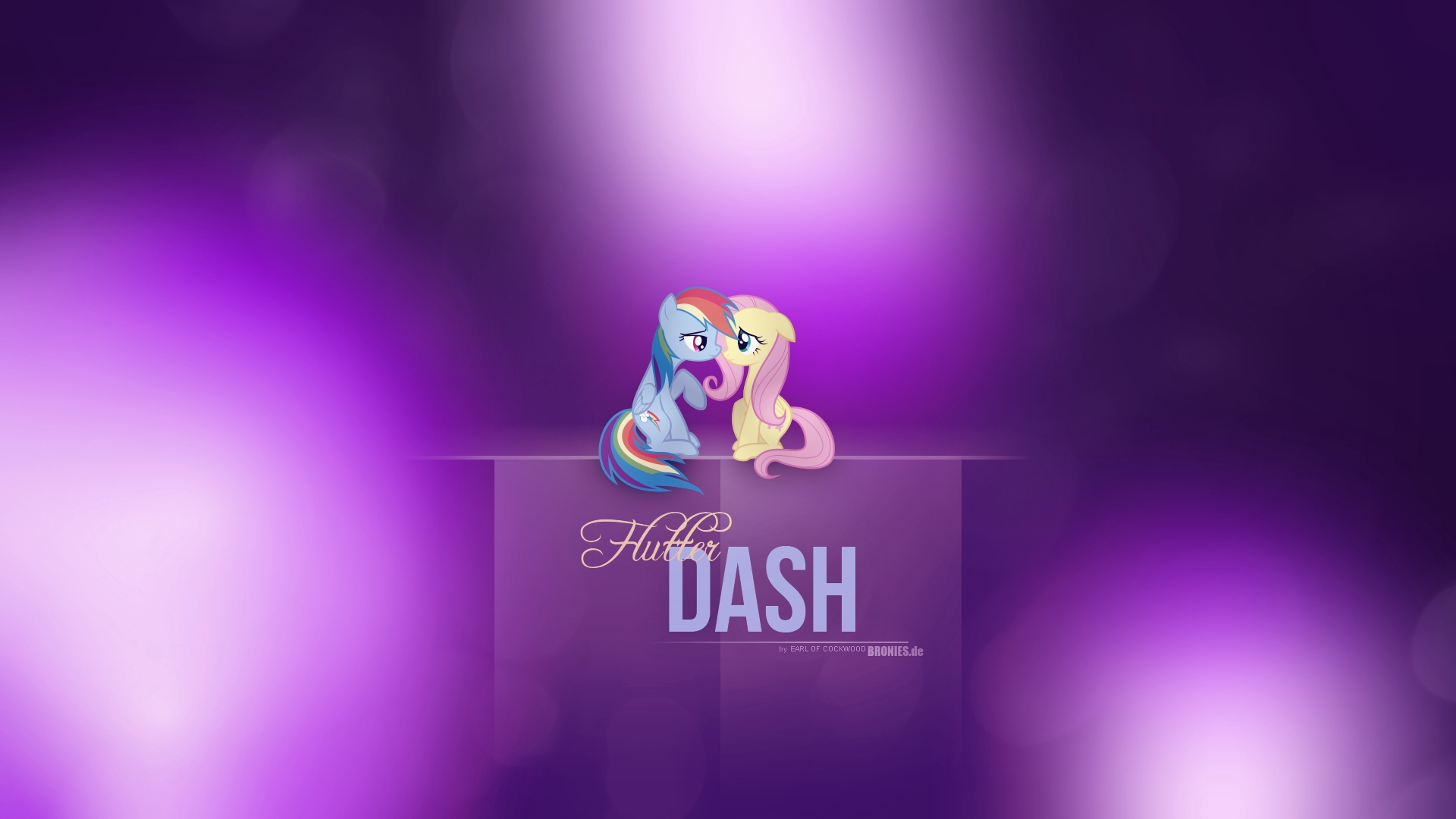 Flutterdash Wallpaper by Prollgurke