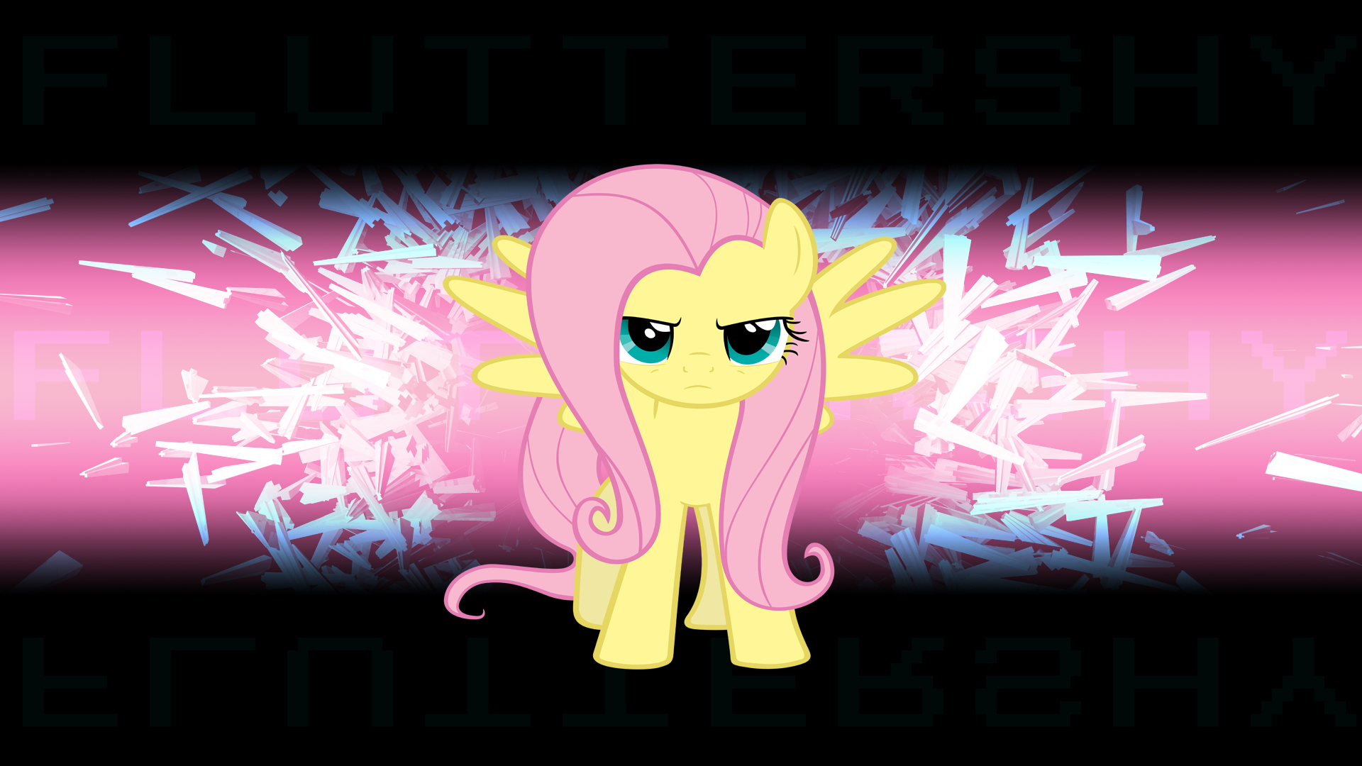 Fluttershy Wallpaper by Defectio-Epica