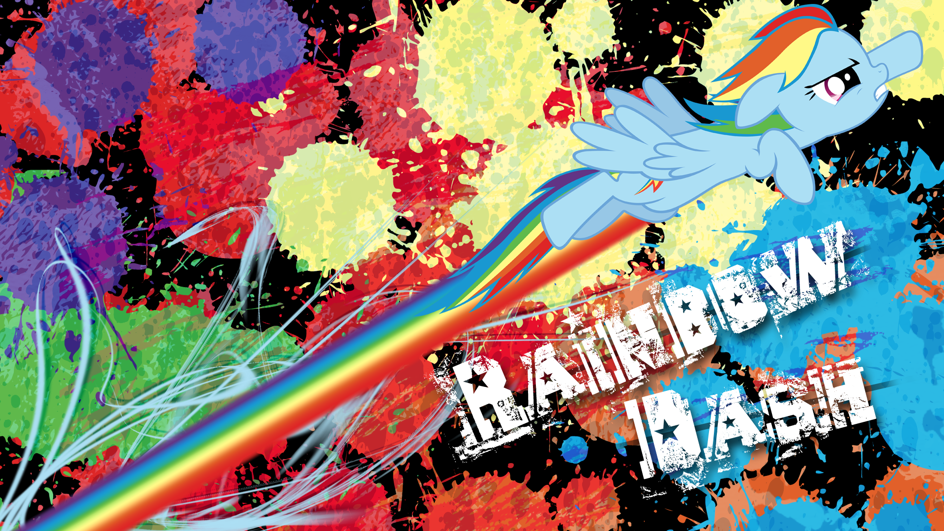 Rainbow Dash Wallpaper 1920x1080 by Defectio-Epica