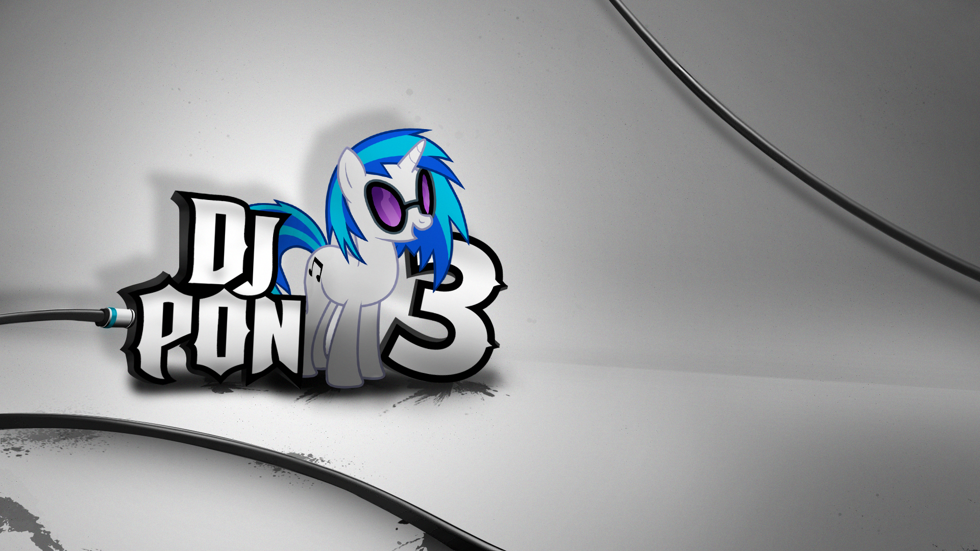 Wallpaper Hero ~ DJ Pon 3. by Mackaged