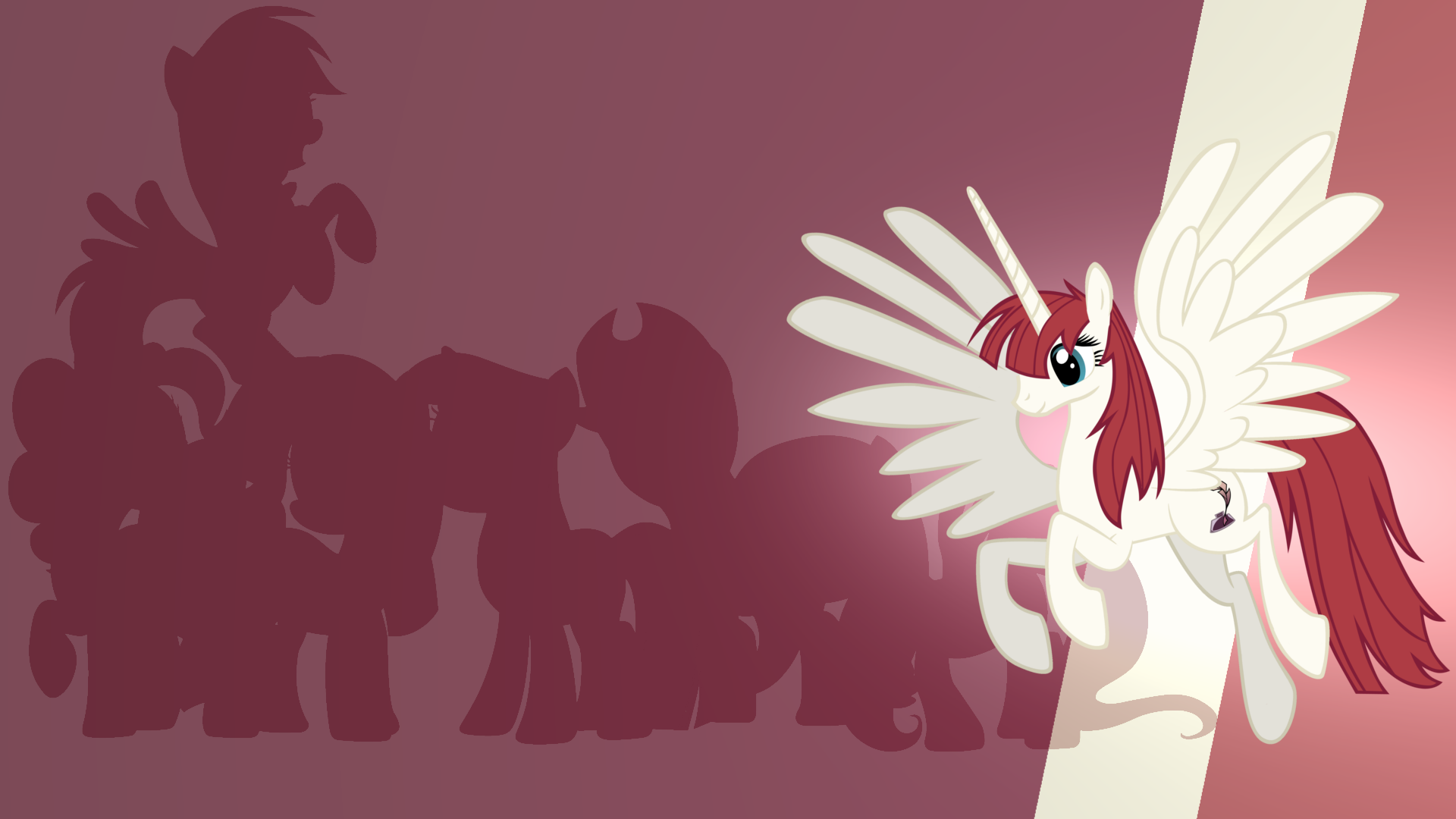 Lauren Faust Gradient Wallpaper by RDbrony16