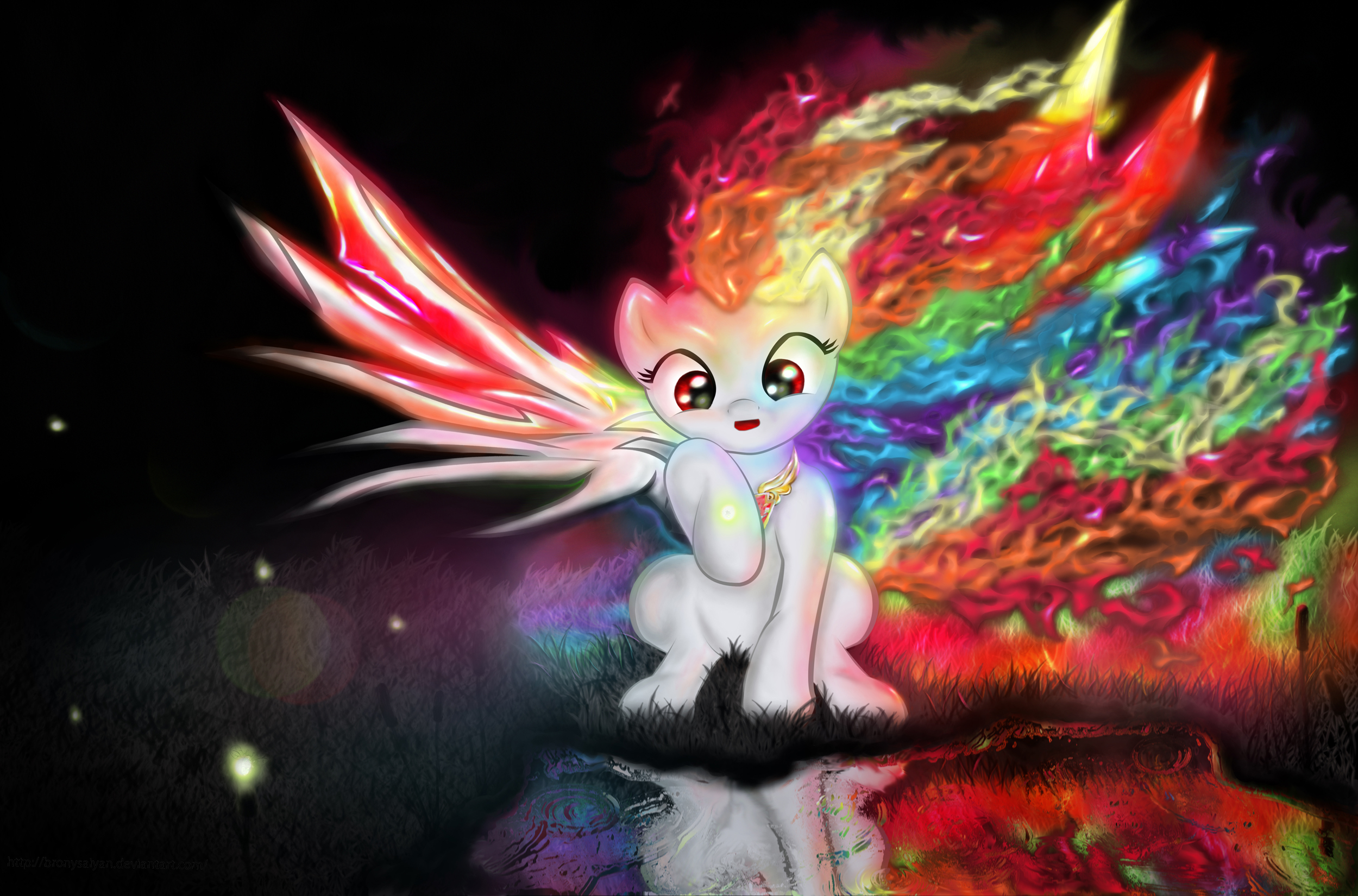 Super Rainbow Dash by BronySaiyan