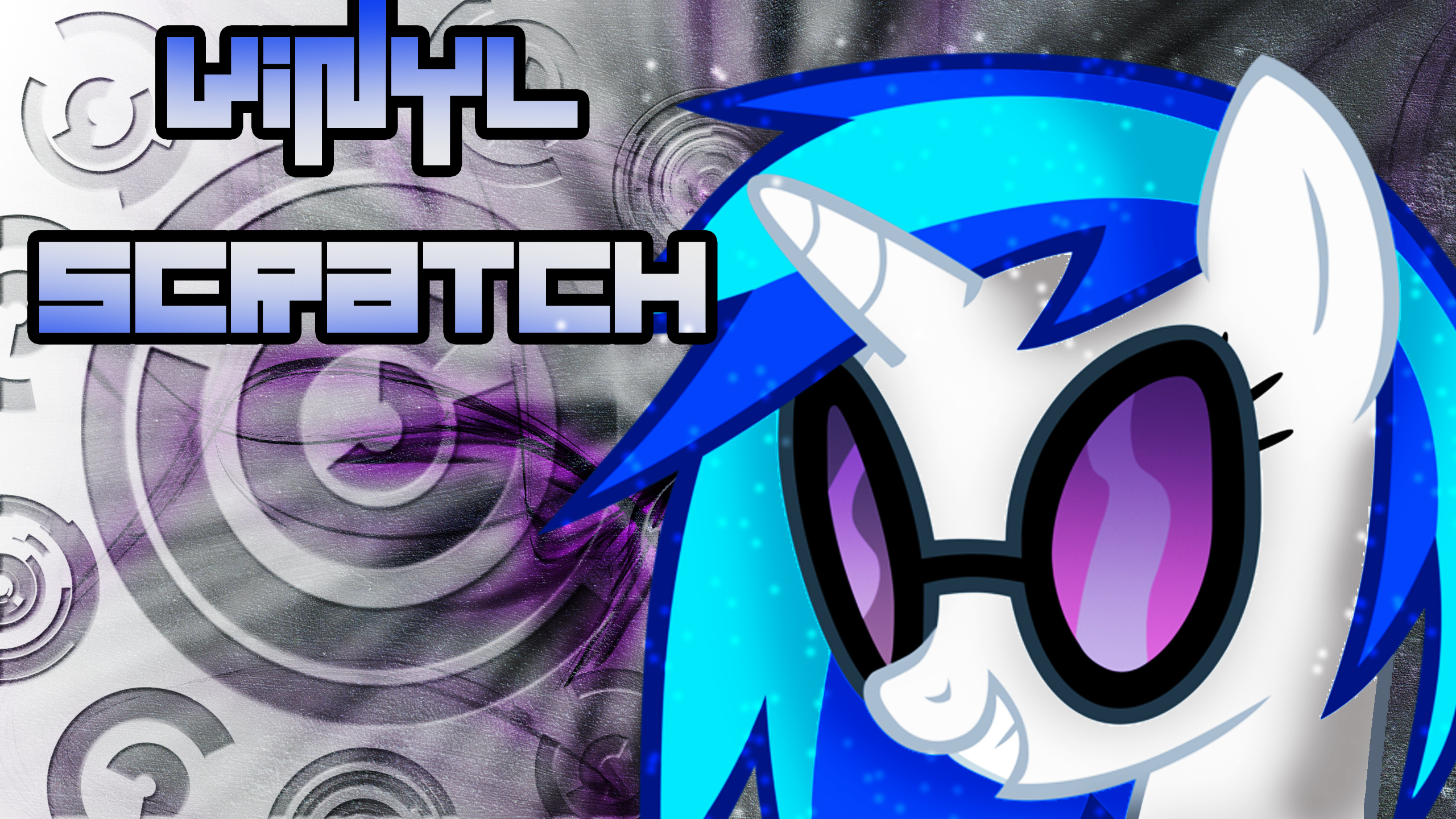 Vinyl Scratch's hard mix Wallpaper by ALoopyDuck