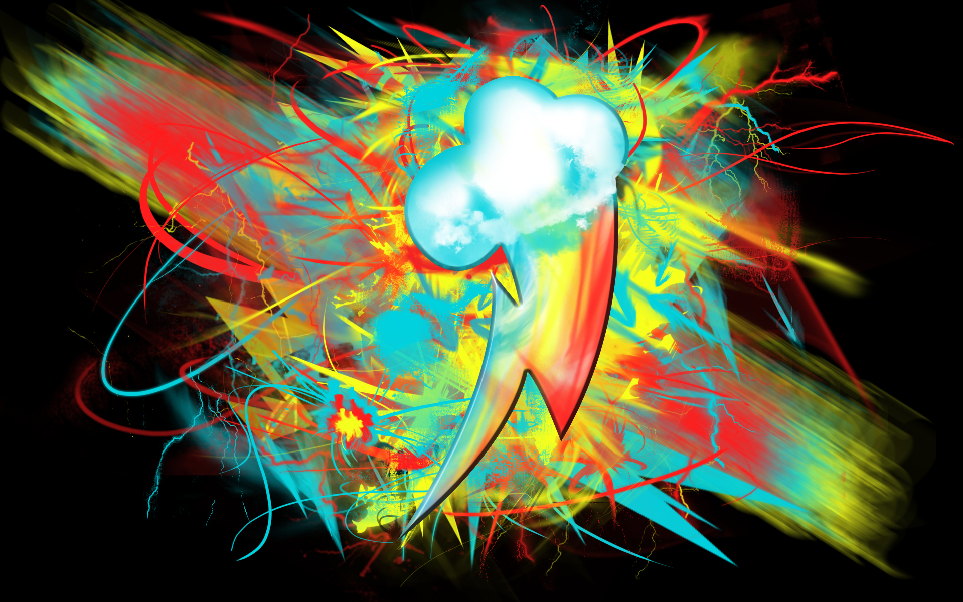 Rainbow Dash's Bolt by tvolcom322