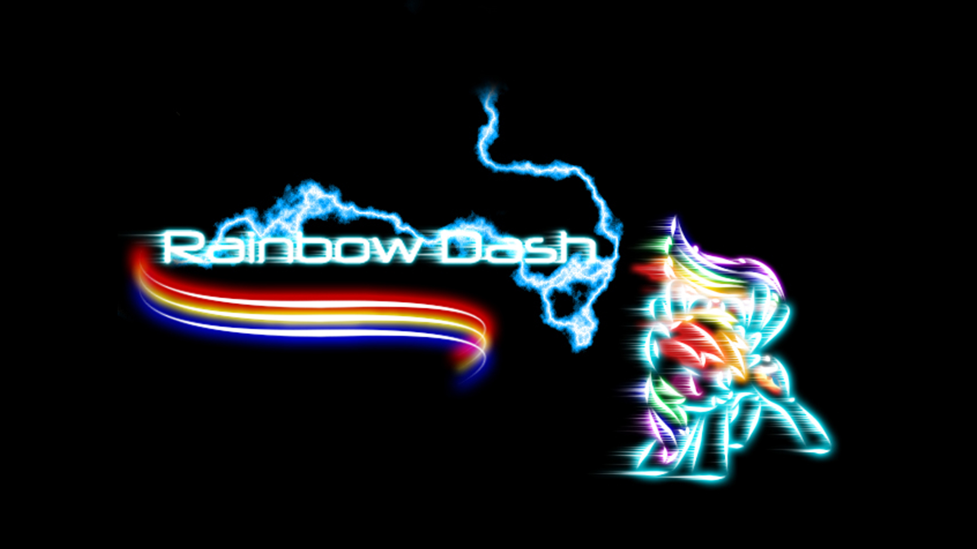 Rainbow Dash Wallpaper 2.0 by buckheadgar
