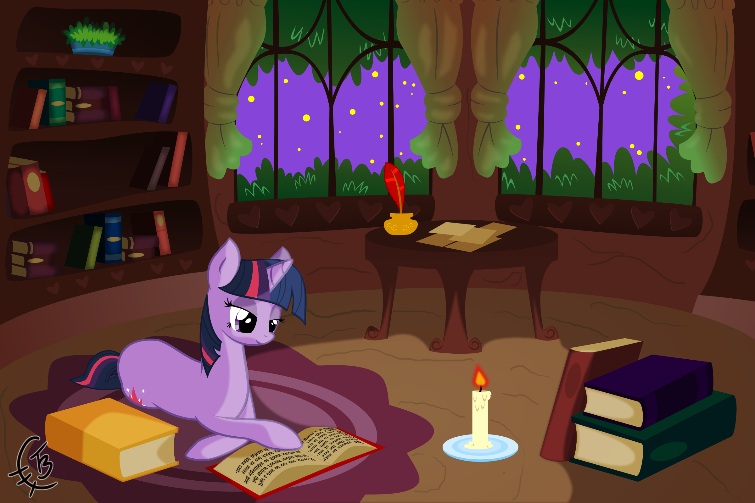 Late night study by TheTidbit