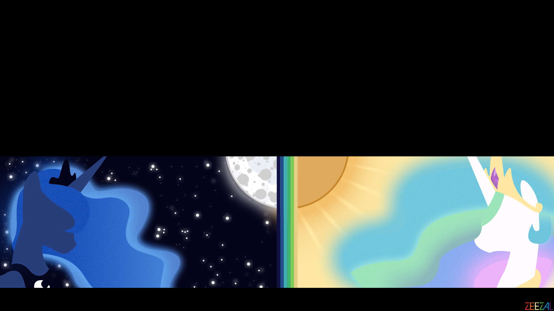 Day and Night Wallpaper by Tomchambo