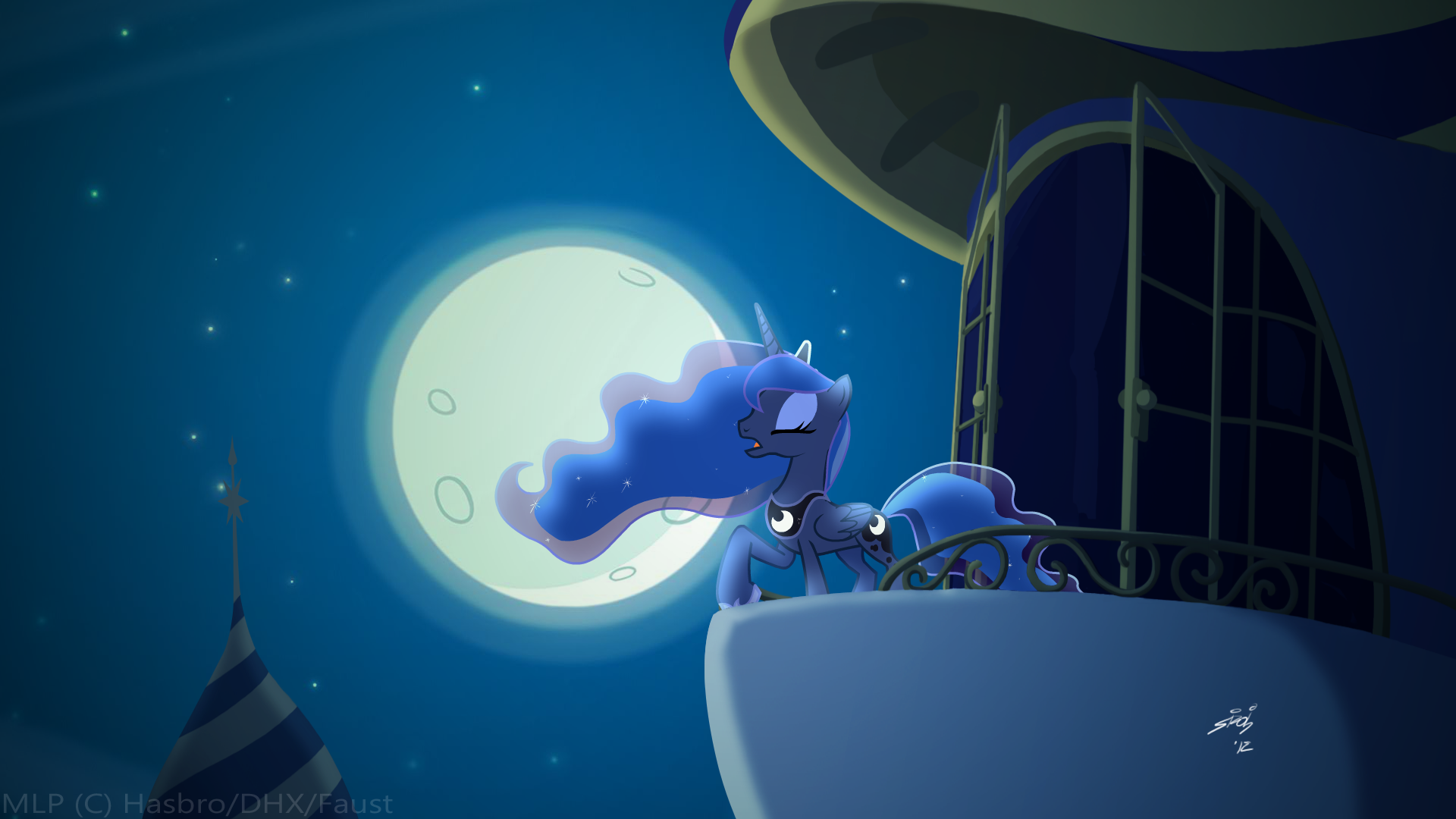 Luna's Tower by Lionheartcartoon and spiritto