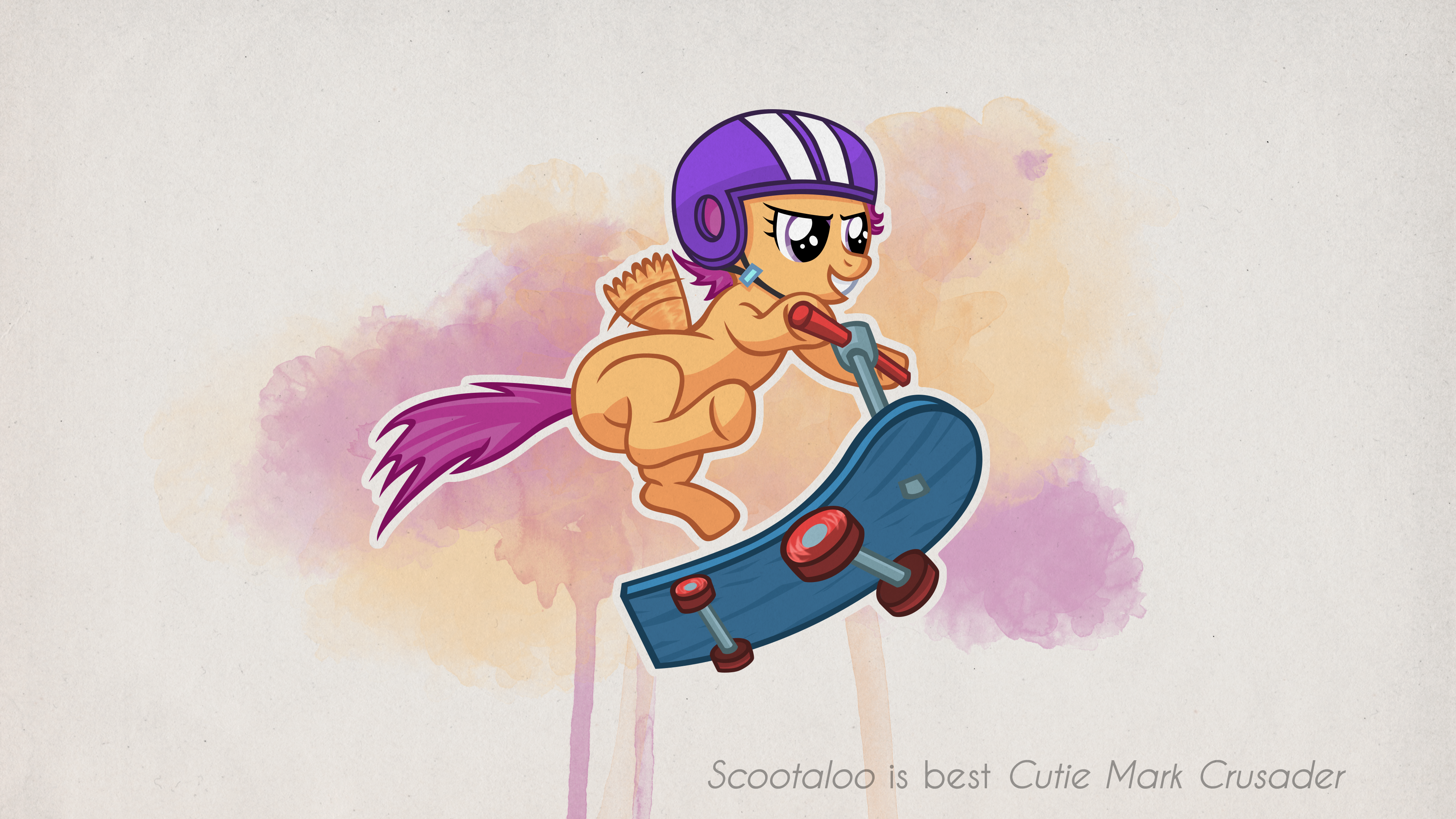 Scootaloo is best Cutie Mark Crusader by SterlingPony