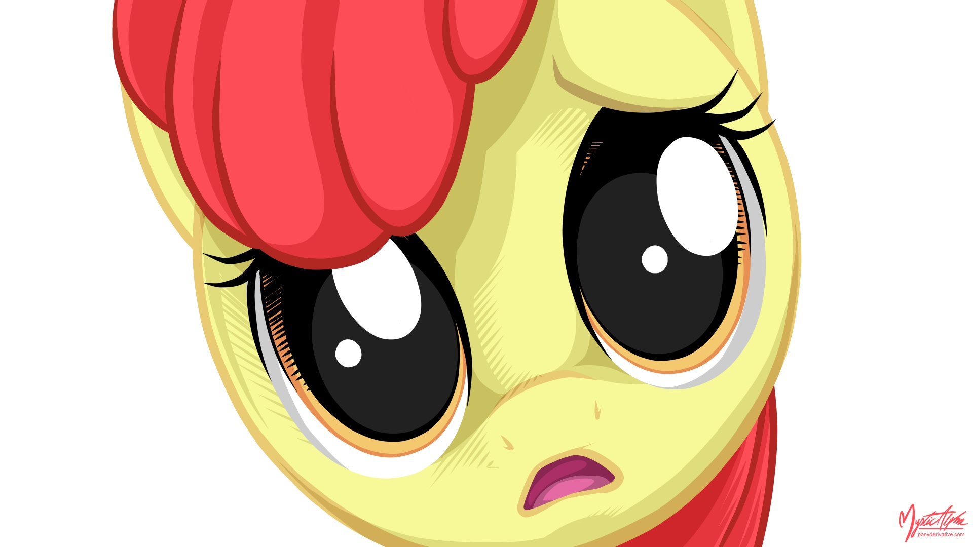 Apple Bloom - Too Close in 1920 by mysticalpha