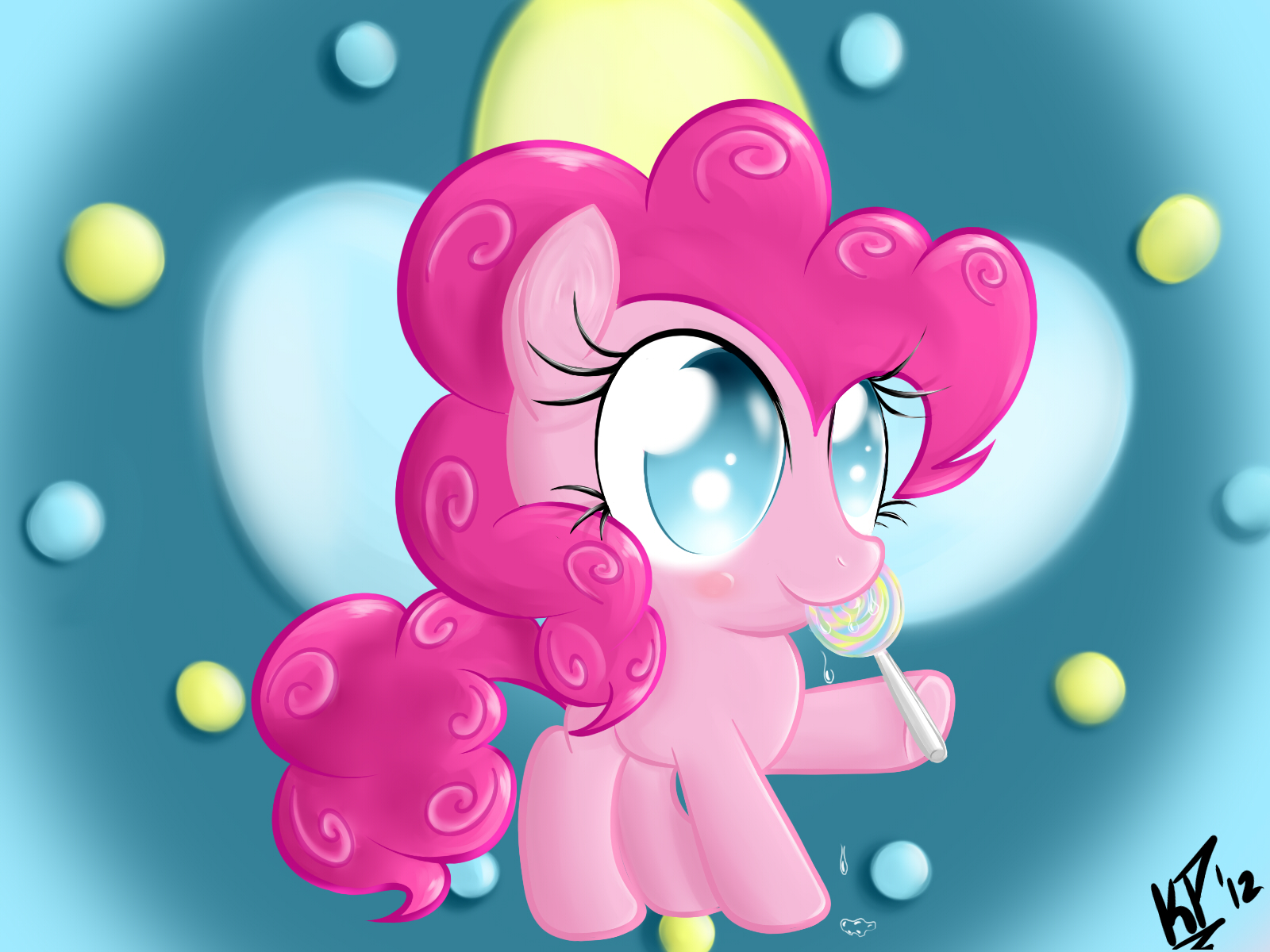 Pinkie Pie Filly by KinkiePied