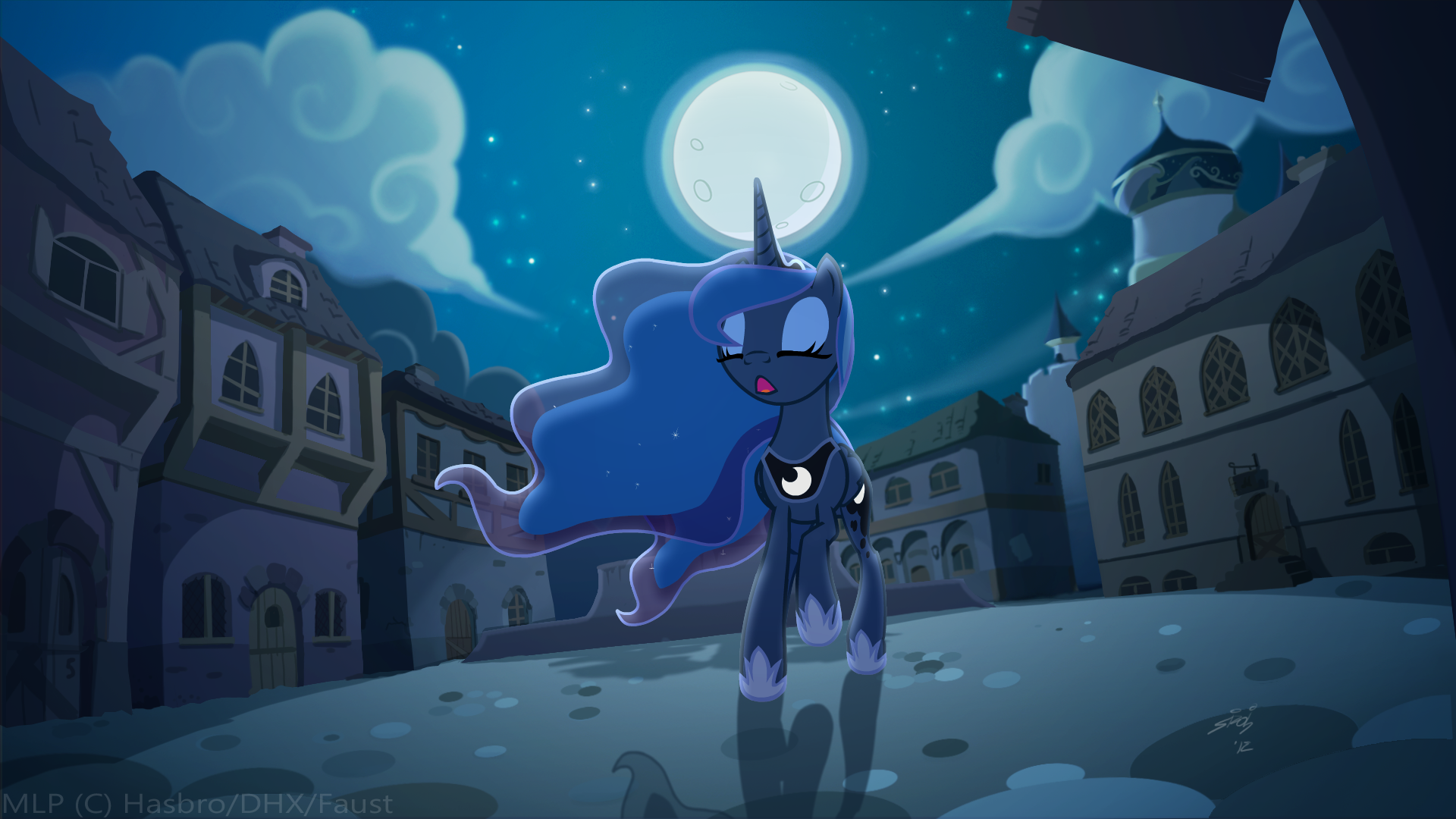 Lullaby in the Plaza by Lionheartcartoon and spiritto