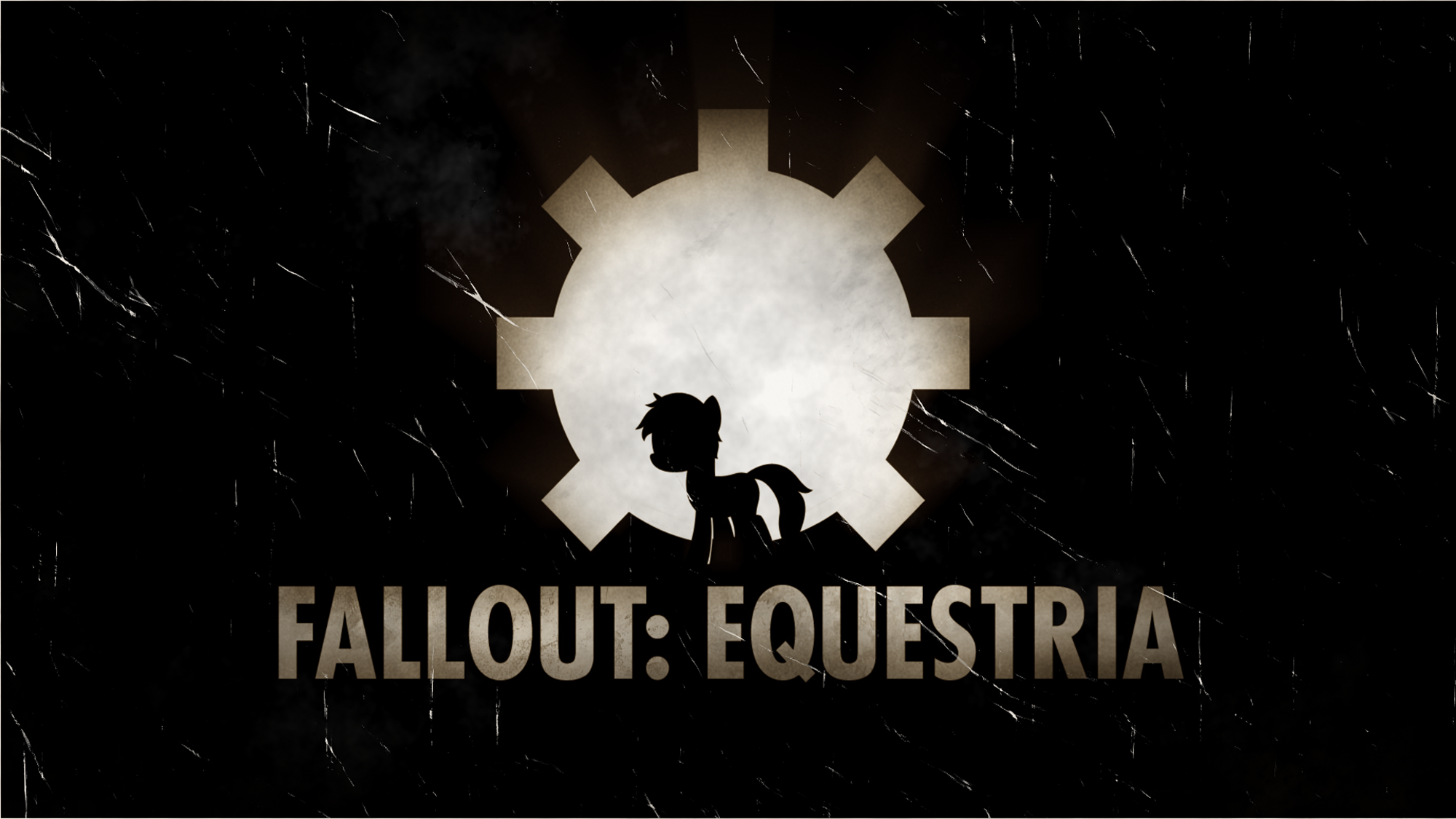 Fallout Equestria OPEN Wallpaper AGED by sirhcx