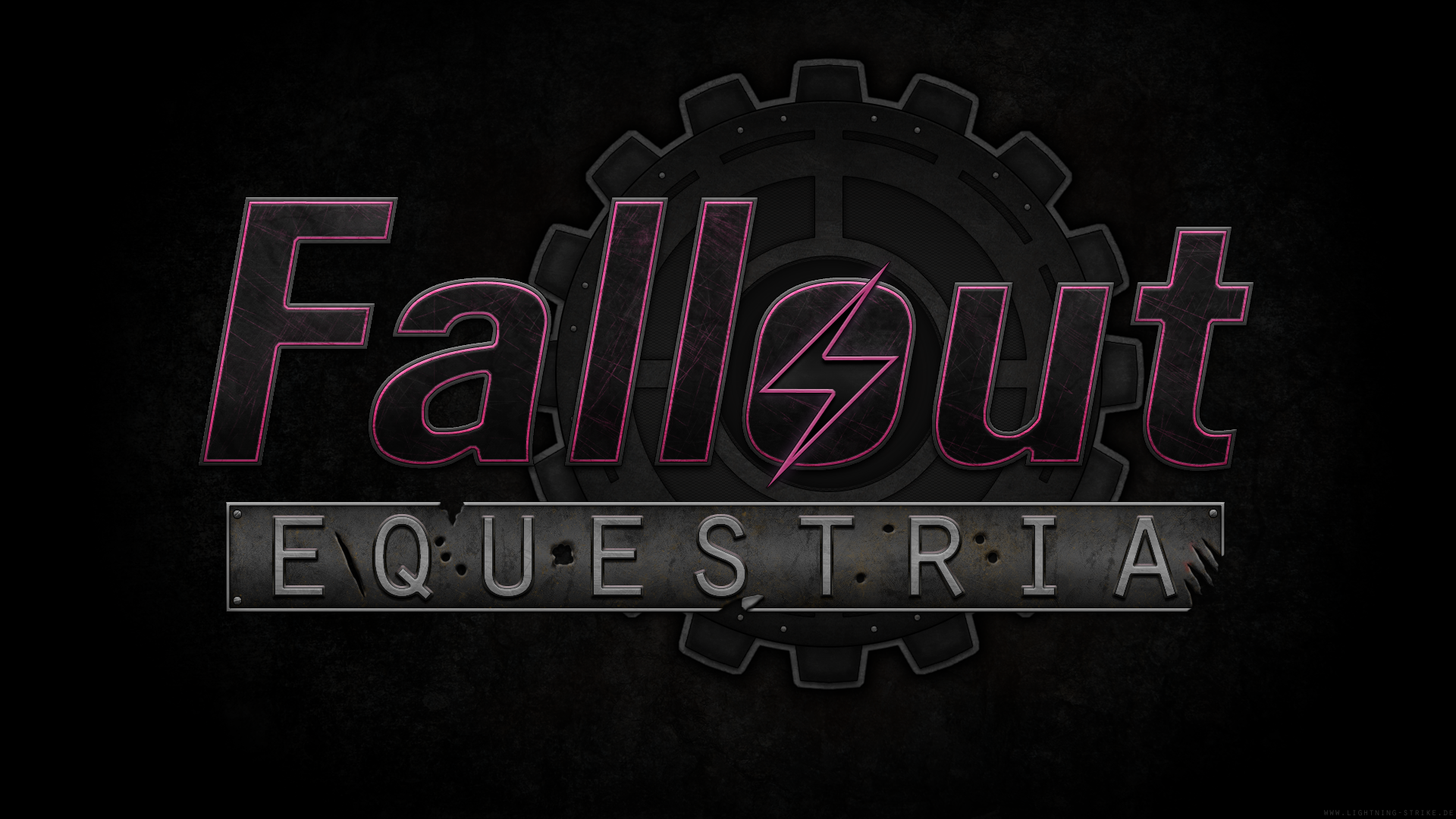 Fallout: Equestria Logo Wallpaper by Lightning5trike