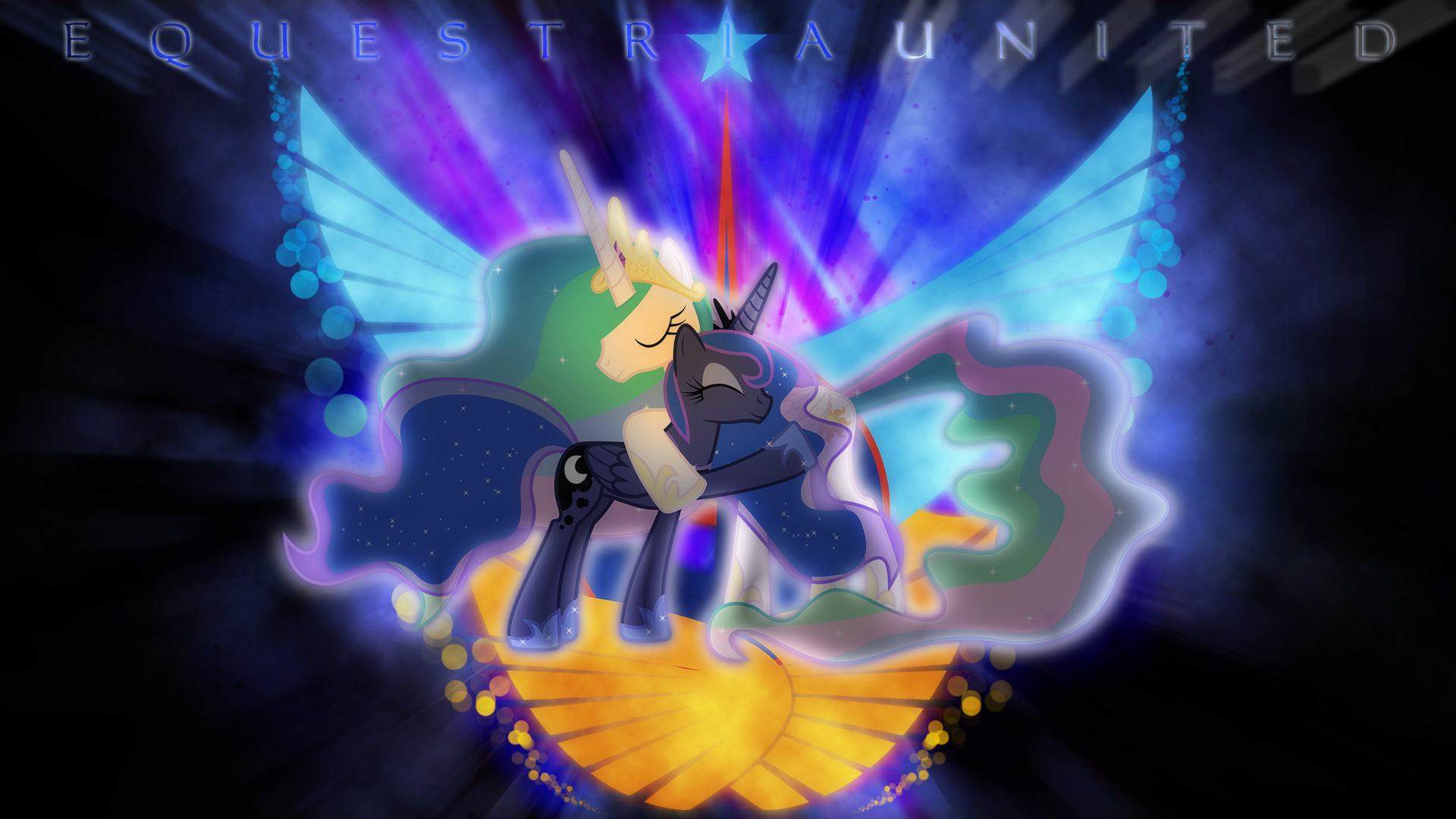 Equestria United {Collab} by KibbieTheGreat and Vexx3