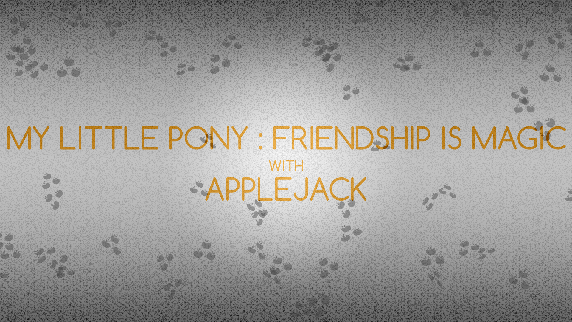 Gray Dot : Applejack by pims1978