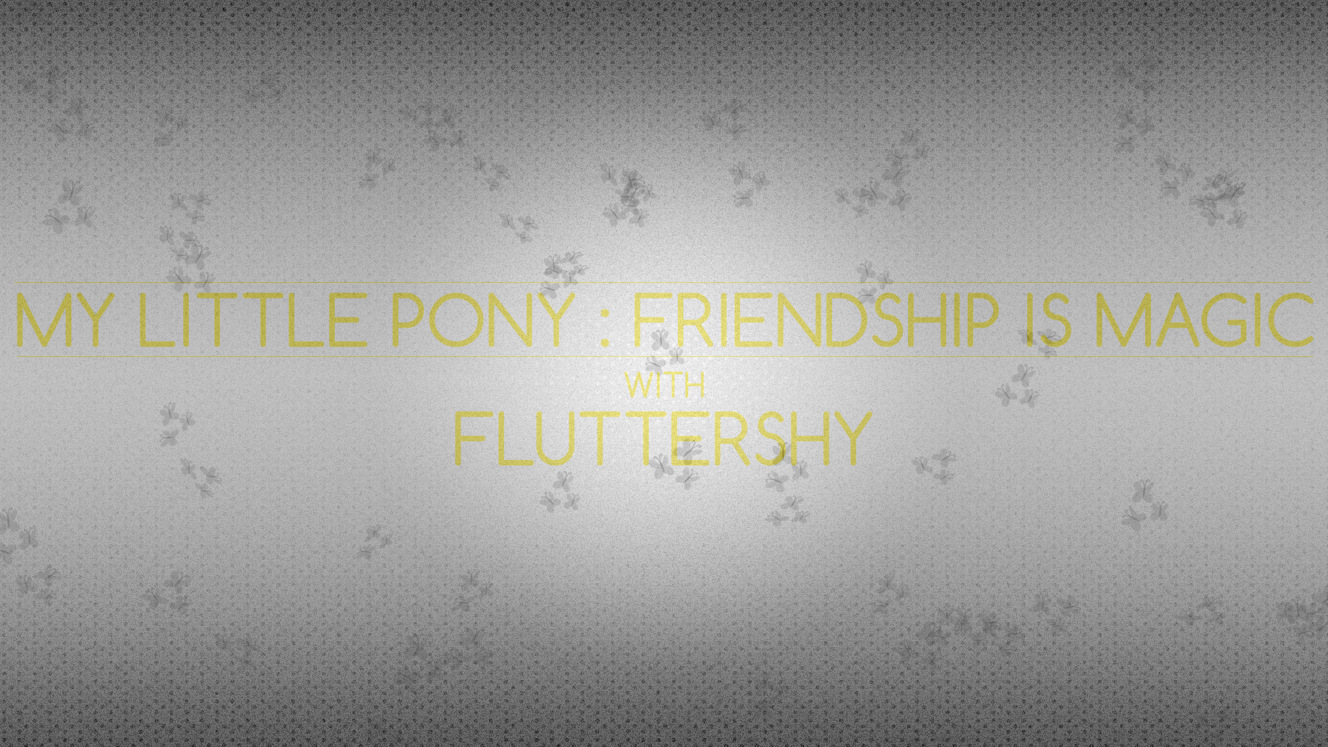 Gray Dot : Fluttershy by pims1978