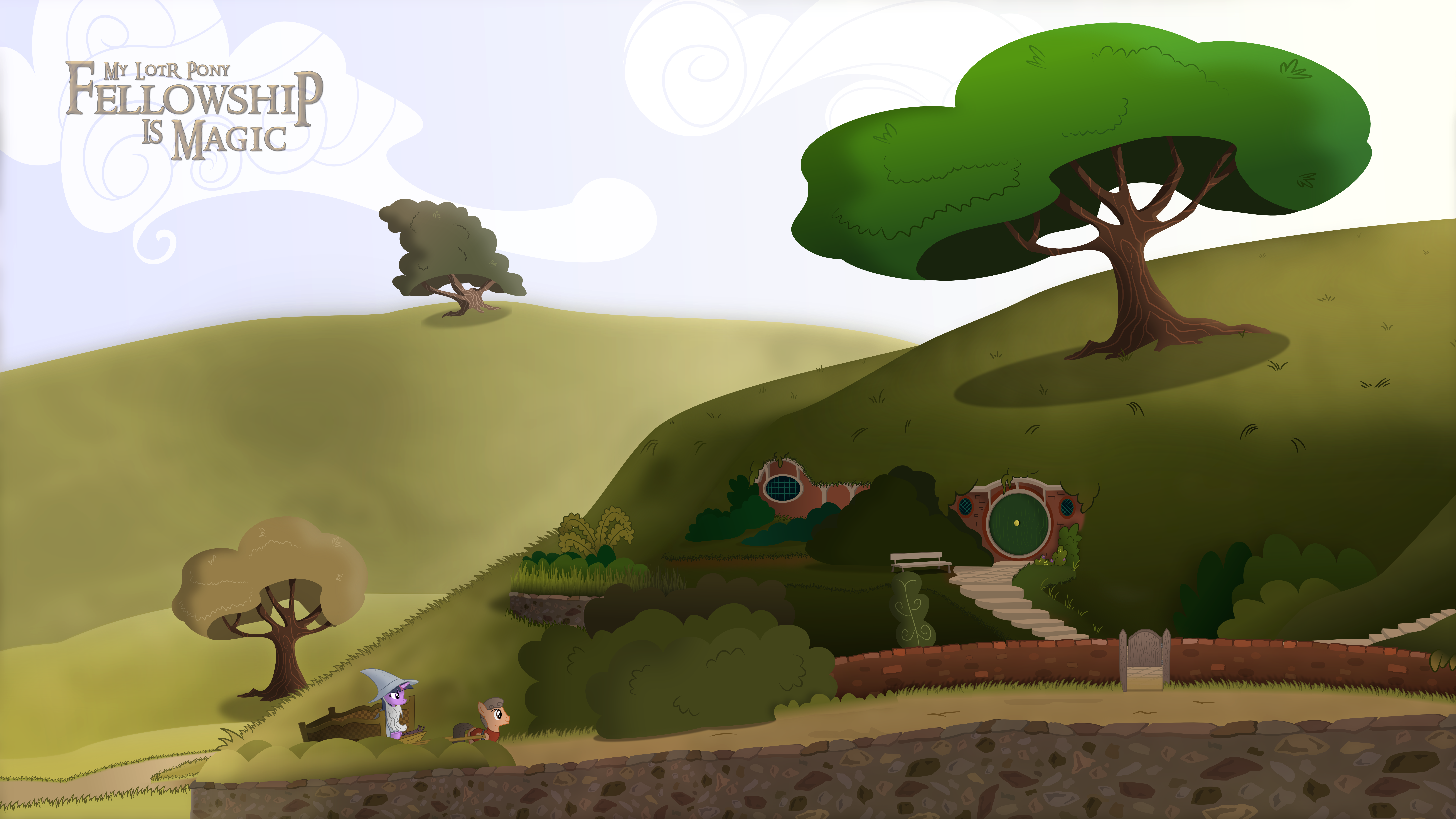 The Shire: Bag End by shadowdark3