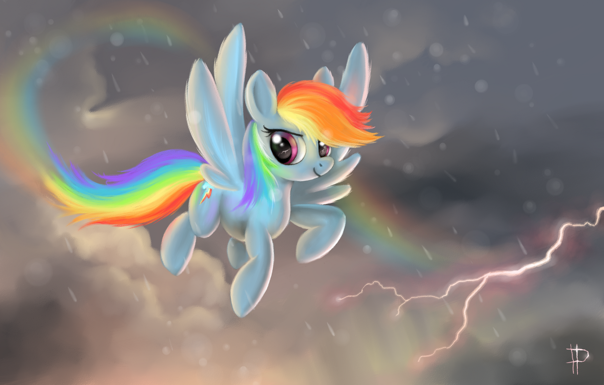 Rainbow Dash by Rom-Art