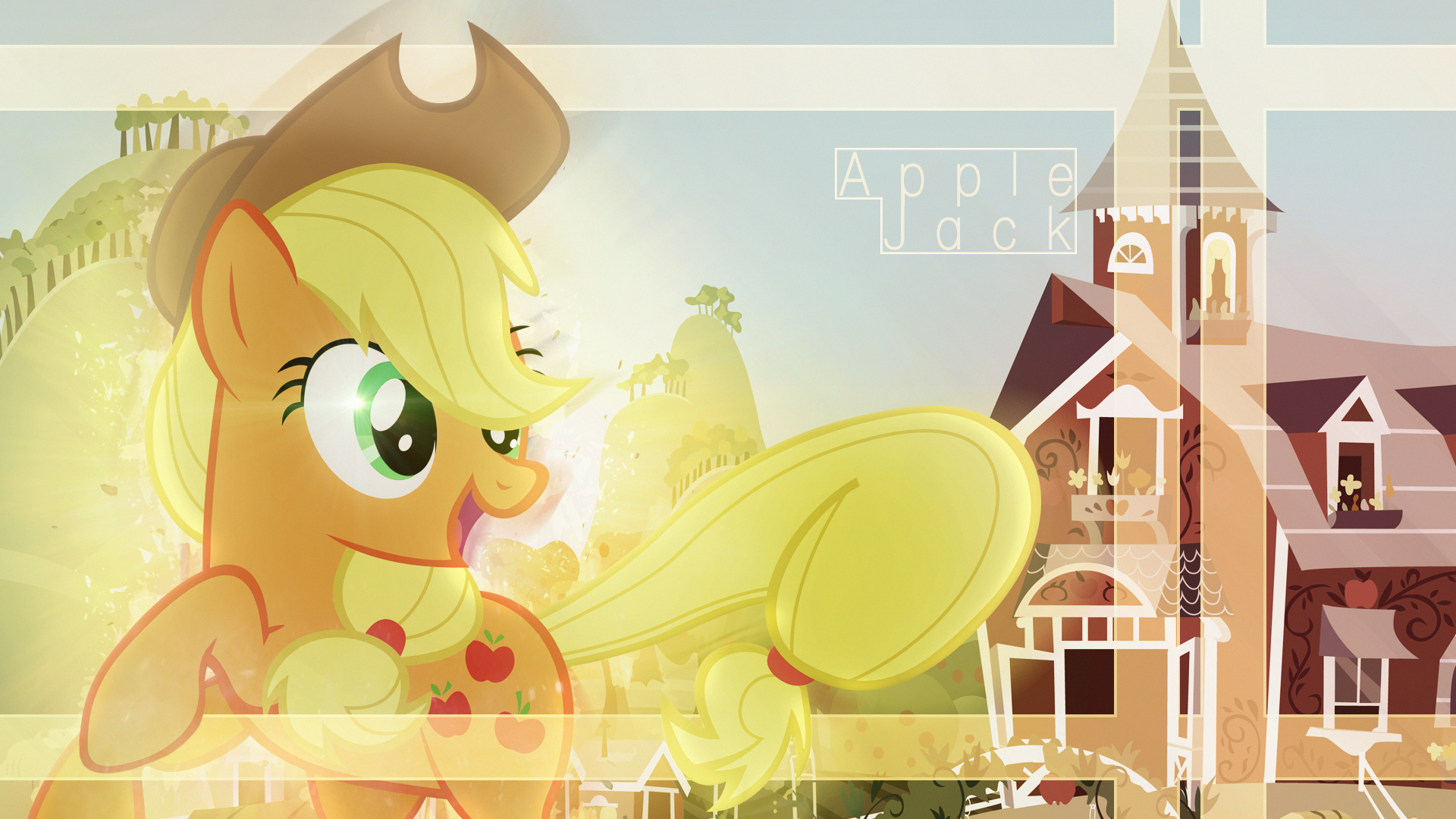 Wallpaper ~ Apple Jack. by Mackaged