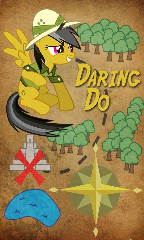 Daring Do Win7 Phone BG by Tecknojock