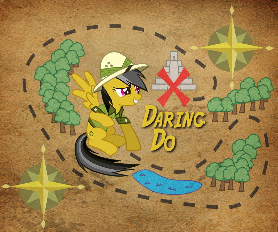 Daring Do Android 960x800 BG by Tecknojock