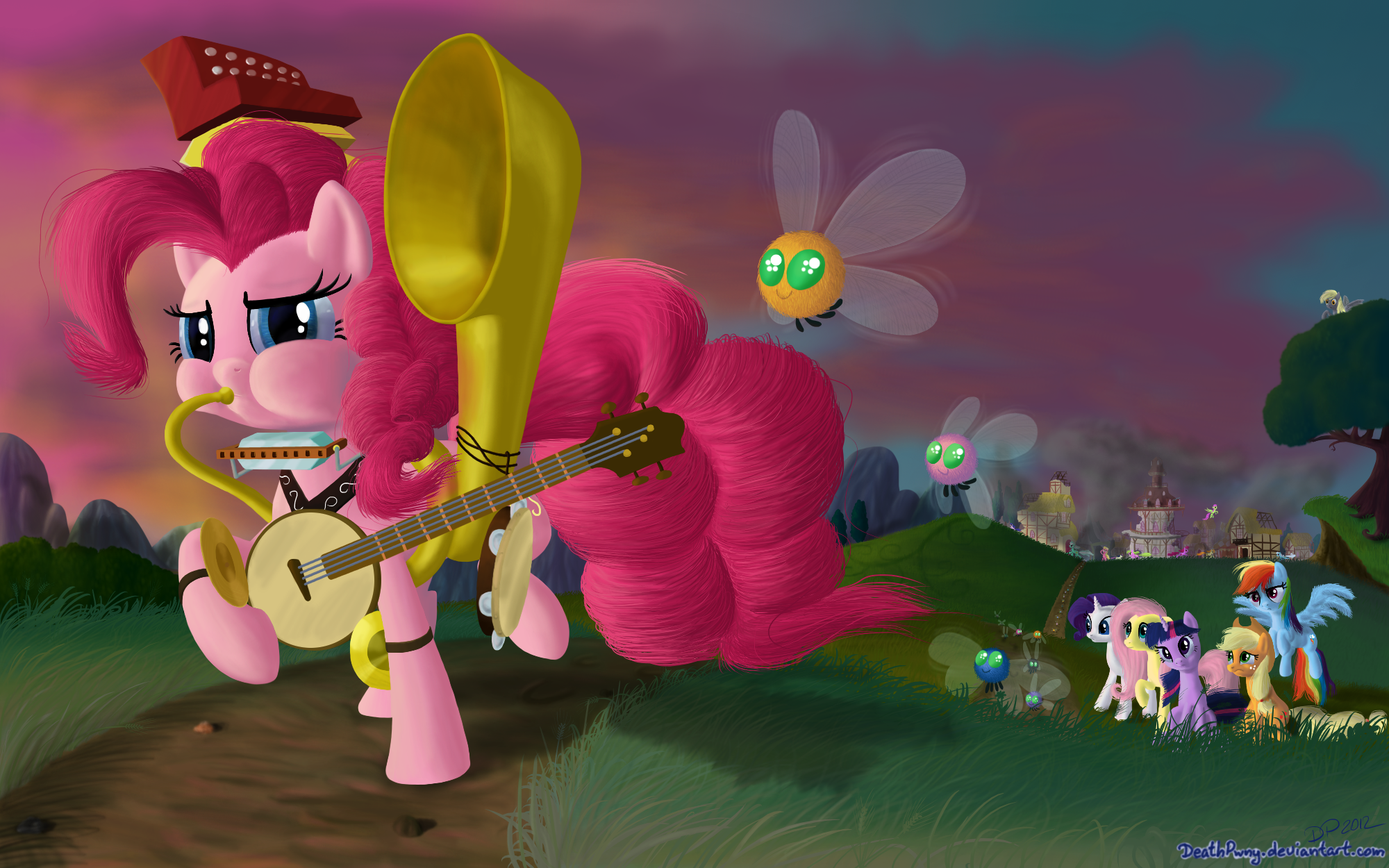 Pinkie's Heroic Vanquishing Polka Parade by DeathPwny