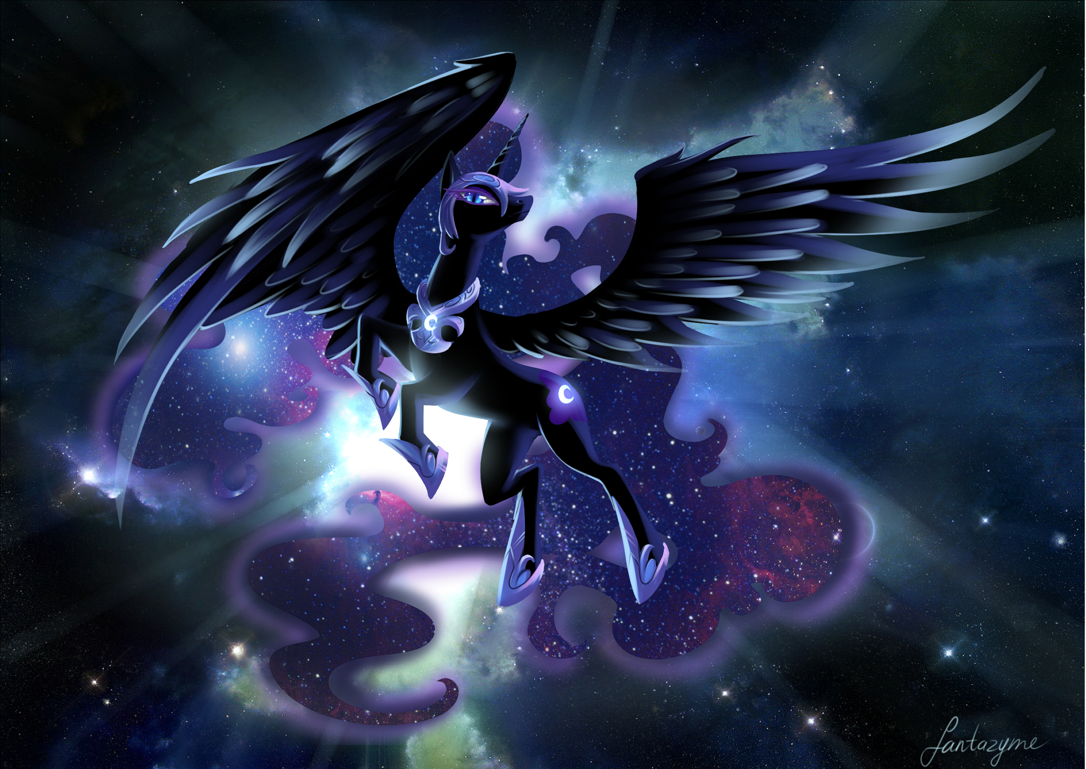 Nightmare Moon by fantazyme