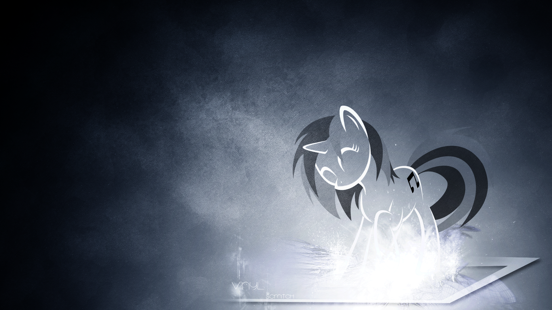 Vinyl Scratch Wallpaper #3 by DasinBoot and UP1TER