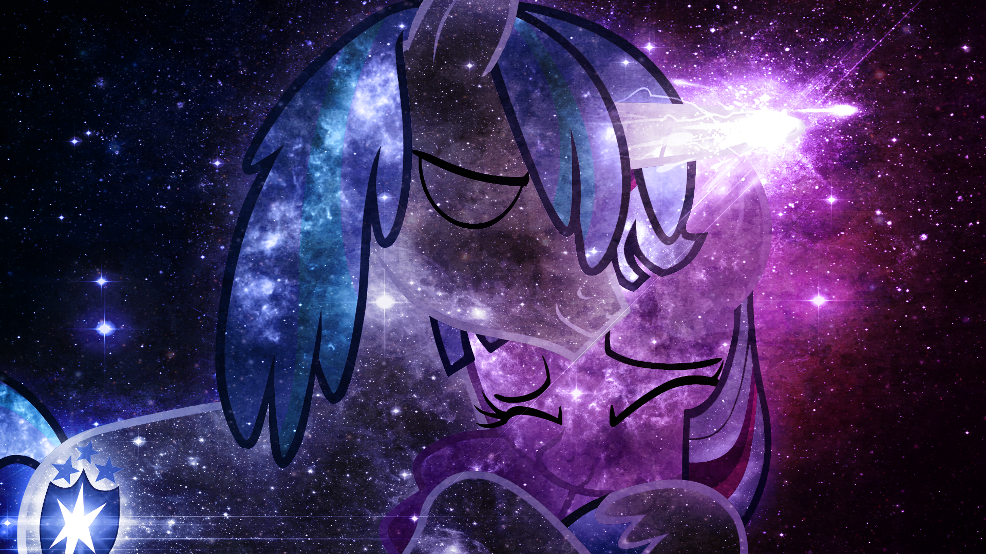 Shining Armor and Twilight Wallpaper by Tzolkine