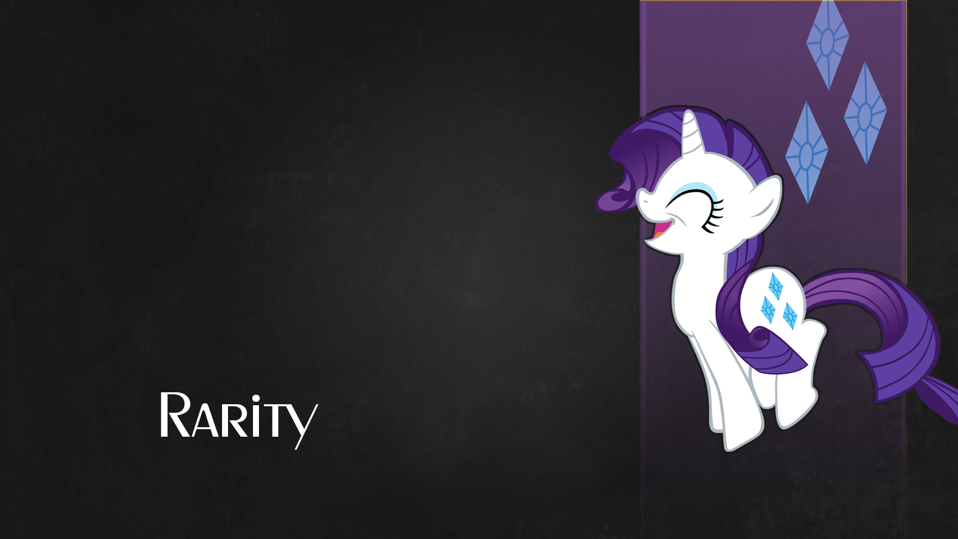 Rarity Wallpaper by ASTROtheH