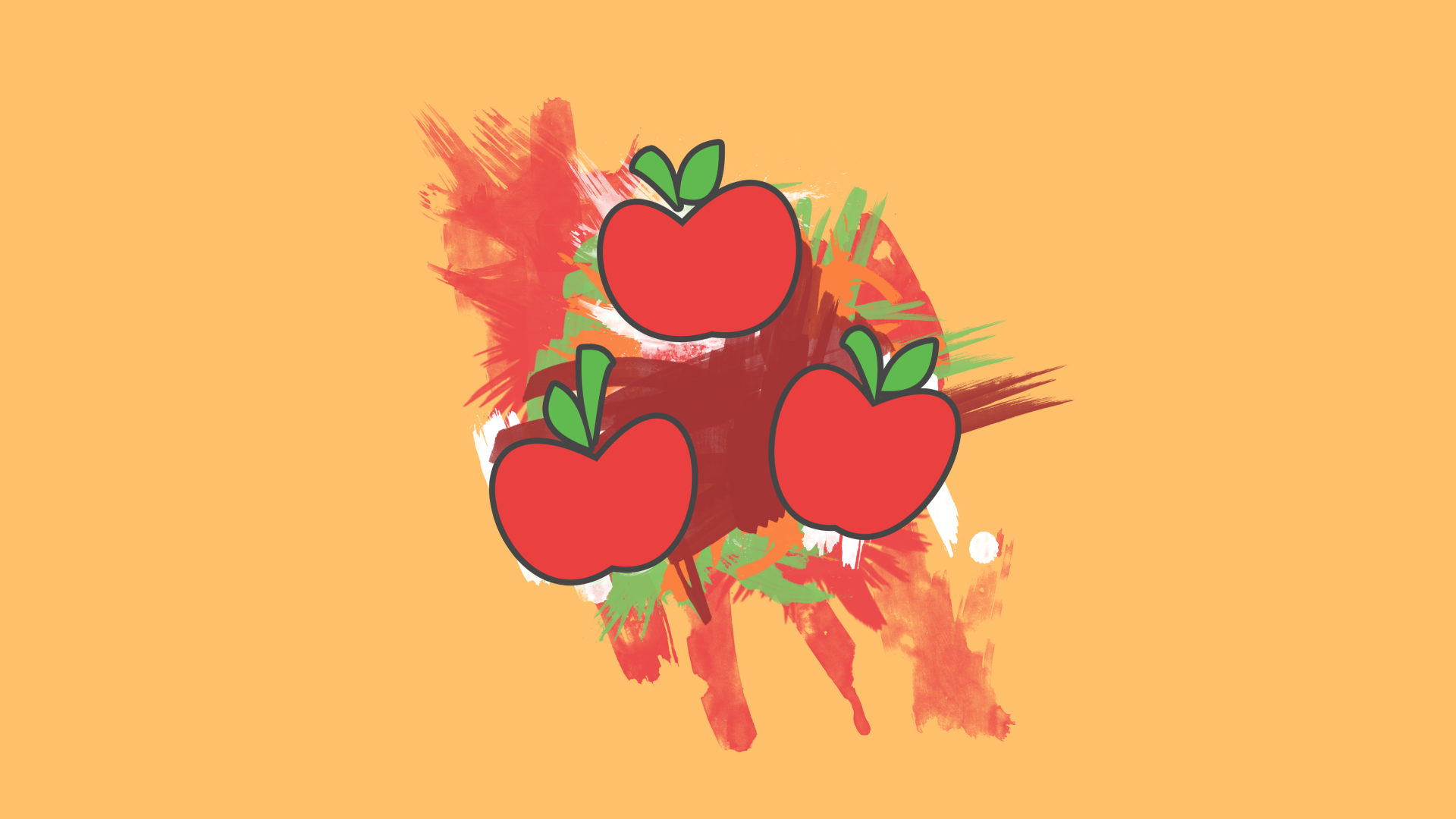 Applejack Cutie Mark Wallpaper by TehResistance