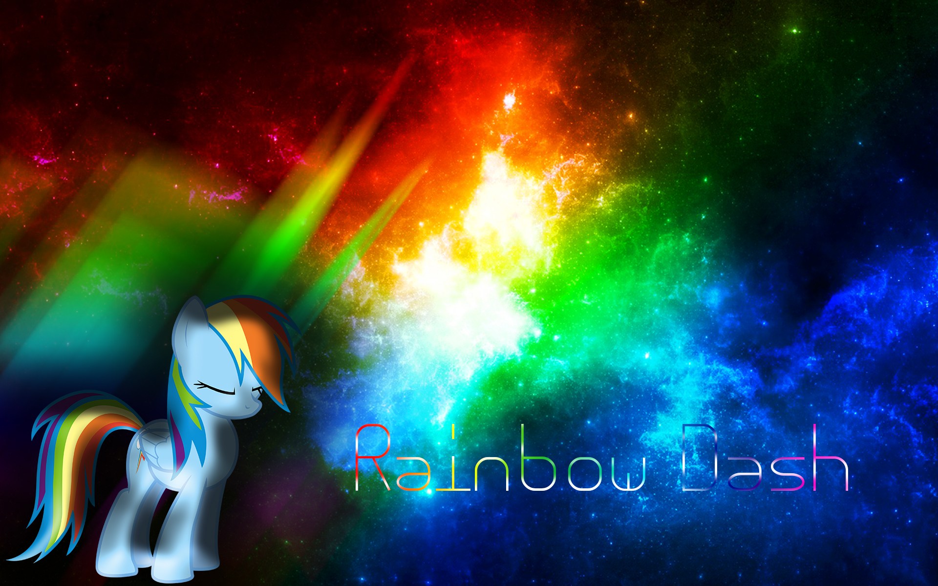 Rainbow Dash Wallpaper by Woodyz611