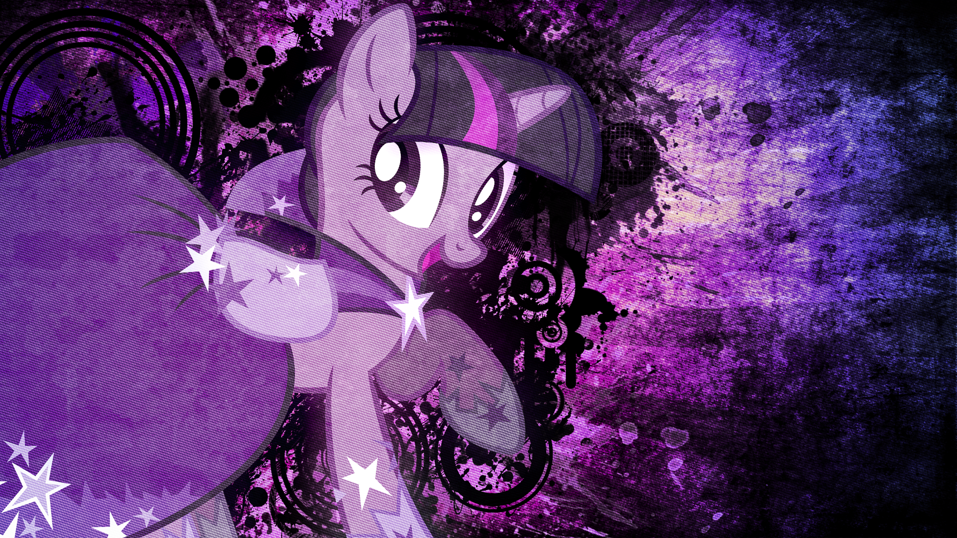 Gala Twilight Grunge Wallpaper by Tzolkine