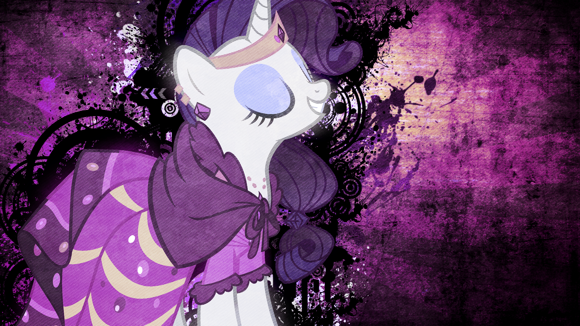 Gala Rarity Grunge Wallpaper by Tzolkine