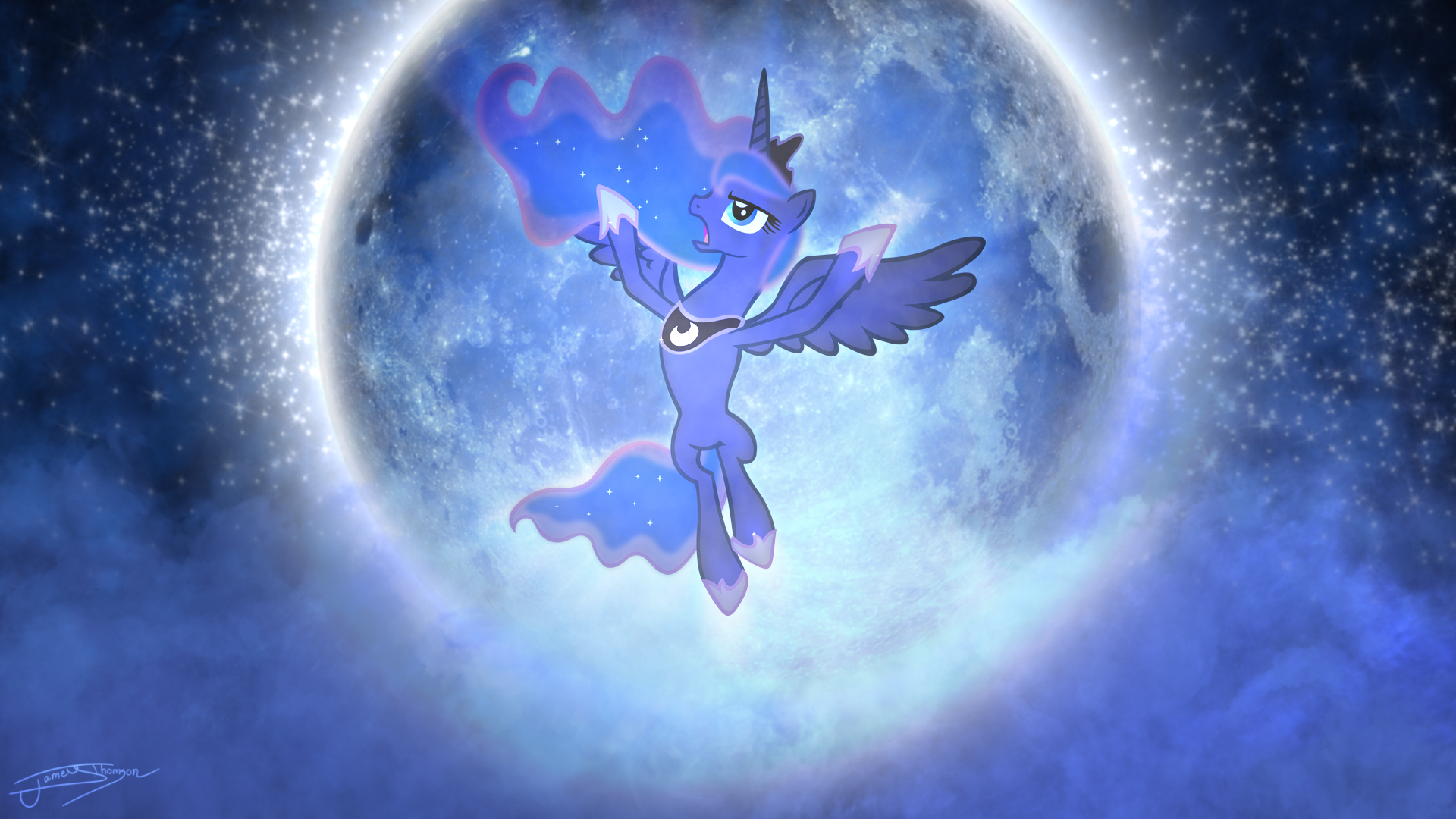 Princess Luna - Night of the Full Moon by Durpy and Jamey4