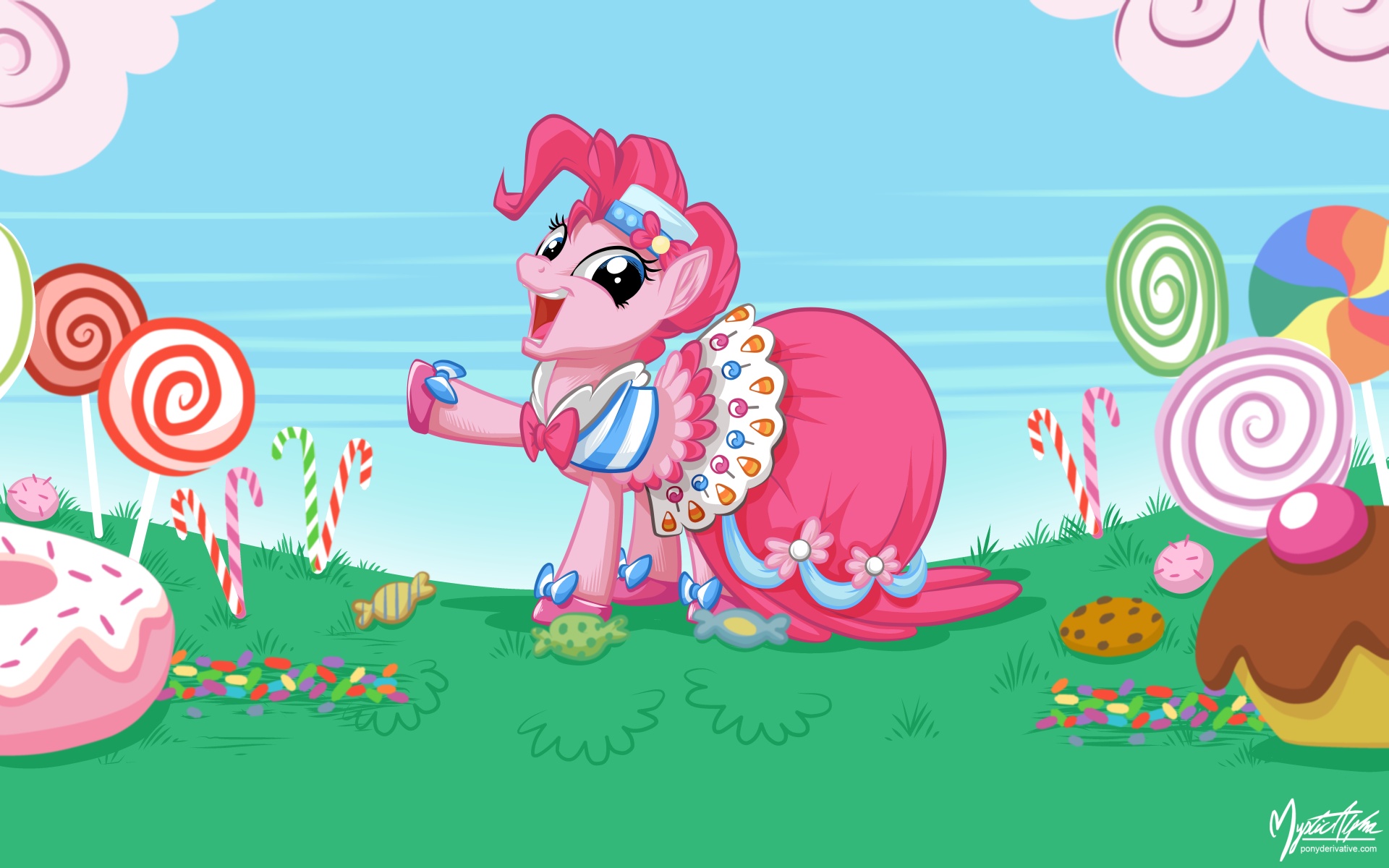 Pinkie Pie in Gala Dress by mysticalpha