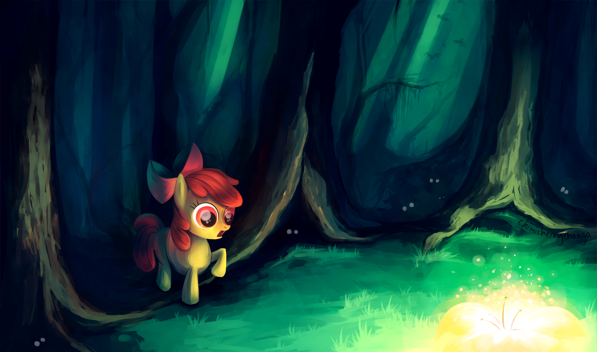 Everfree Forest by chimicherrychonga