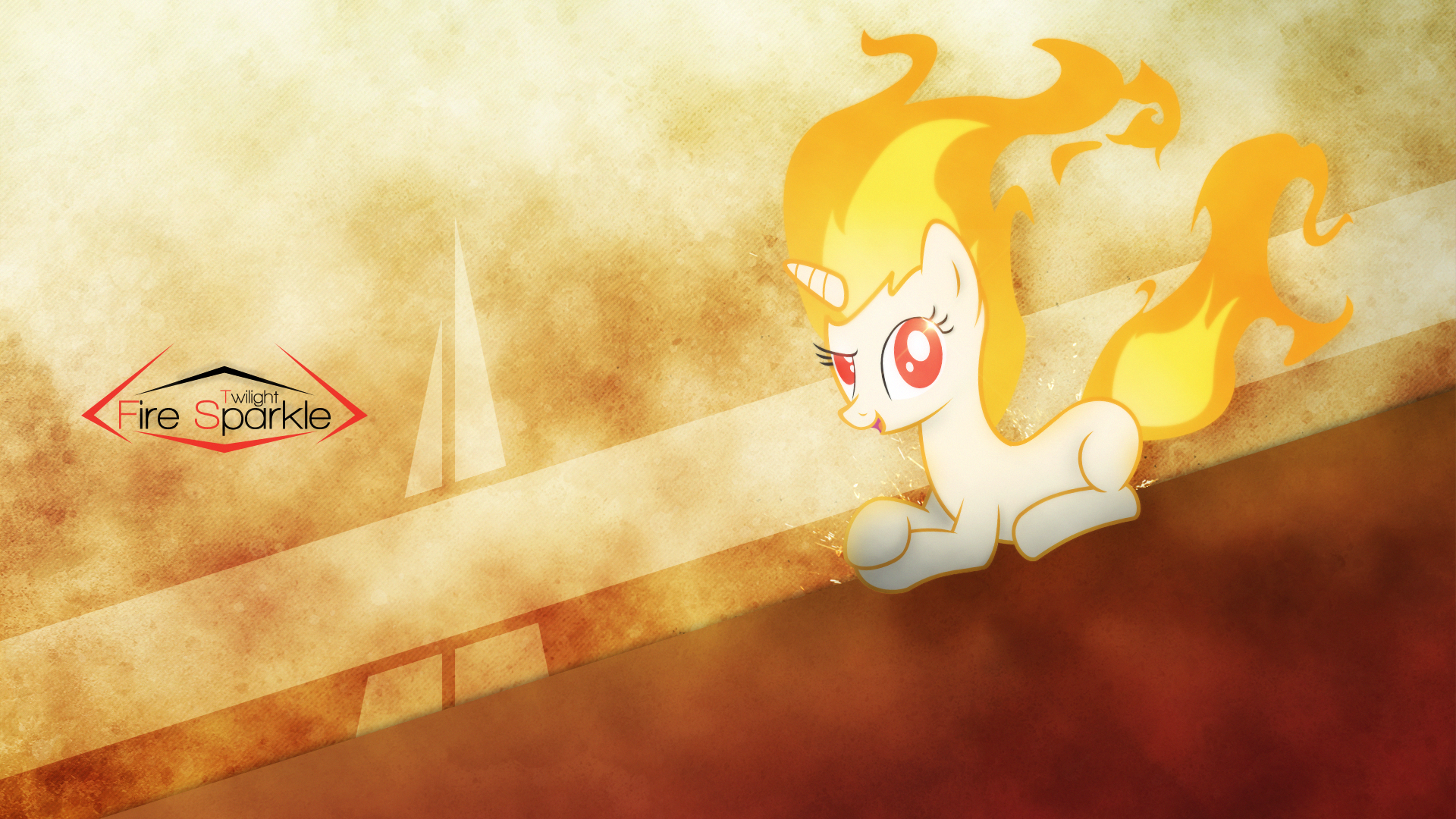 Wallpaper ~ Fire Sparkle. by Mackaged and tamalesyatole